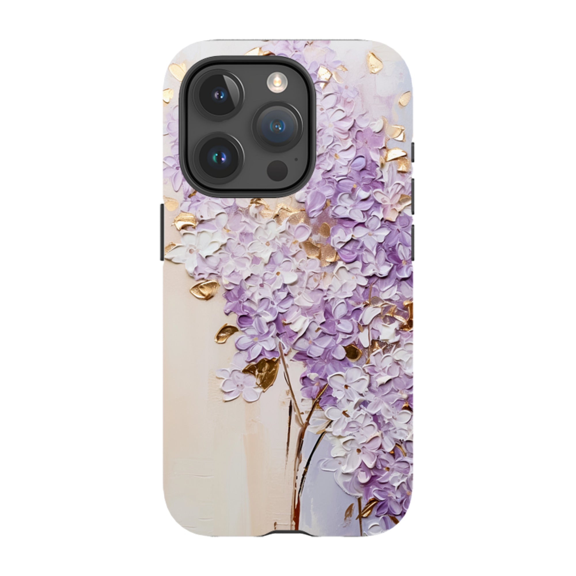 iPhone Tough Case - Purple Floral
