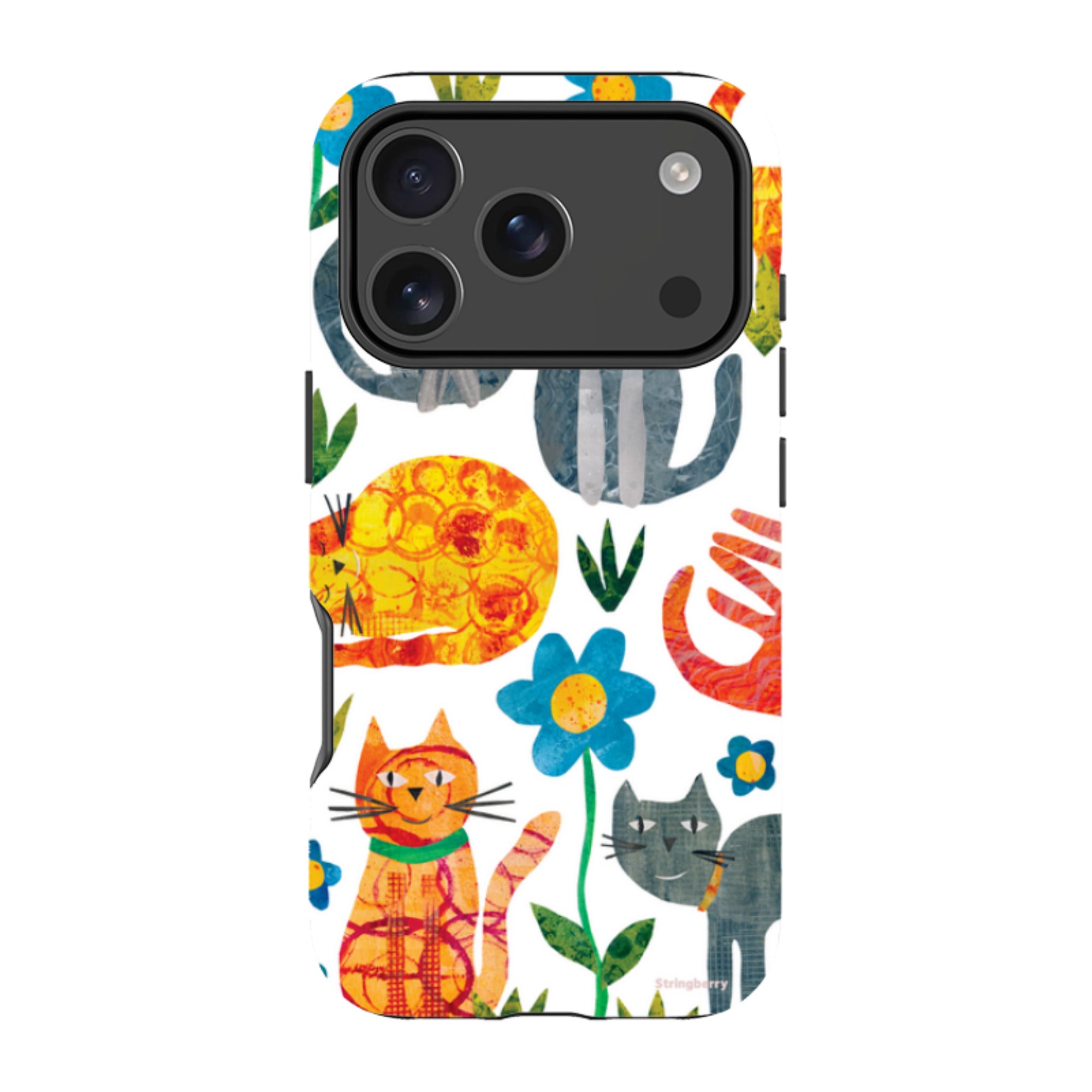iPhone MagSafe Tough Case - Cats By Tracey English
