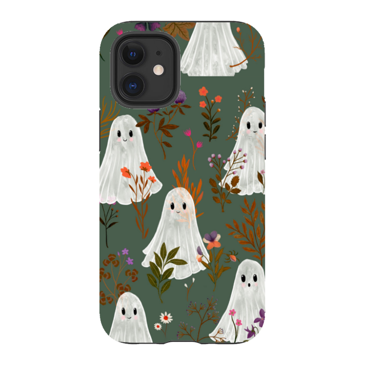 iPhone Tough Case - Ghost in the Garden - Pine By Katherine Quinn