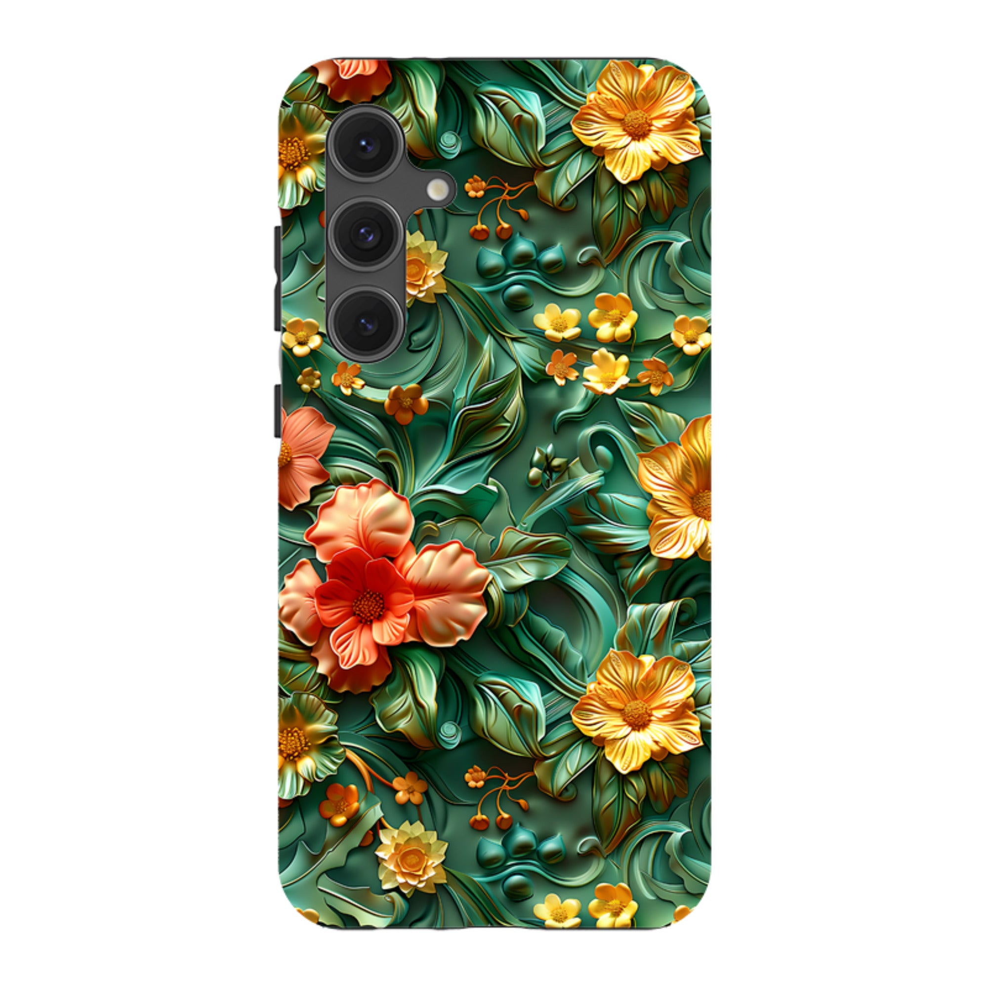 Samsung Tough Case - Jade Floral