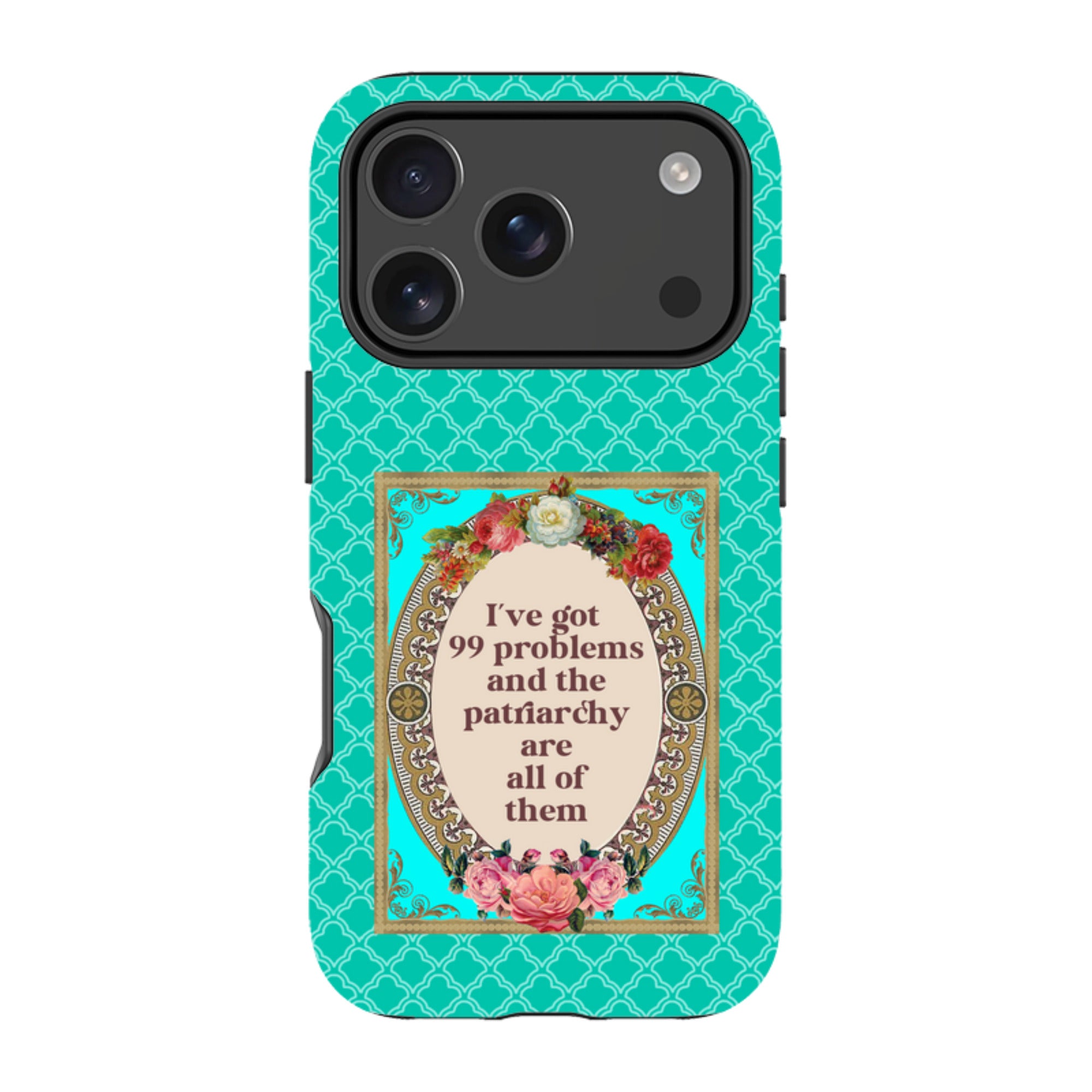 iPhone Tough Case - 99 Problems By Clare Jordan