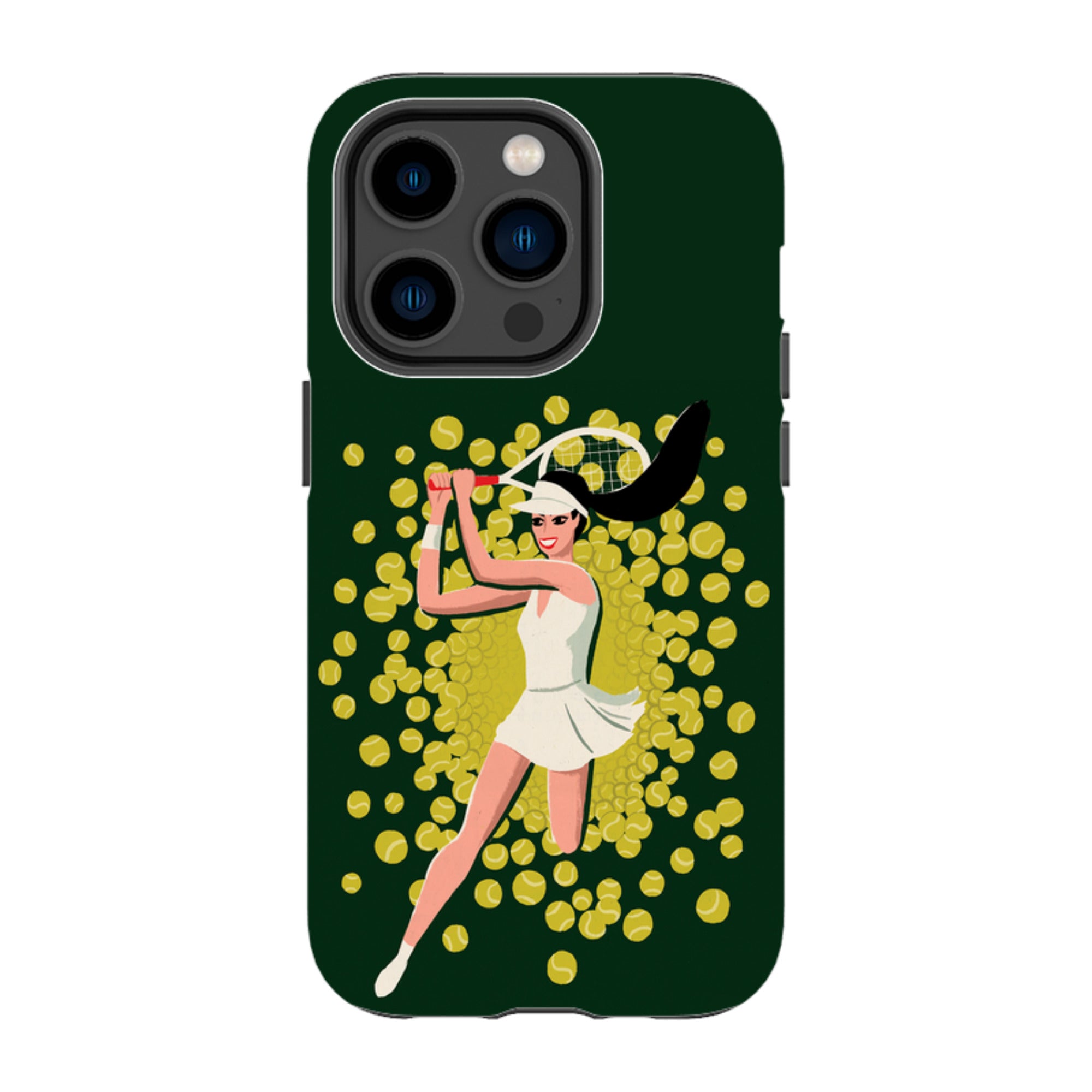 iPhone Tough Case - Tennis Burst