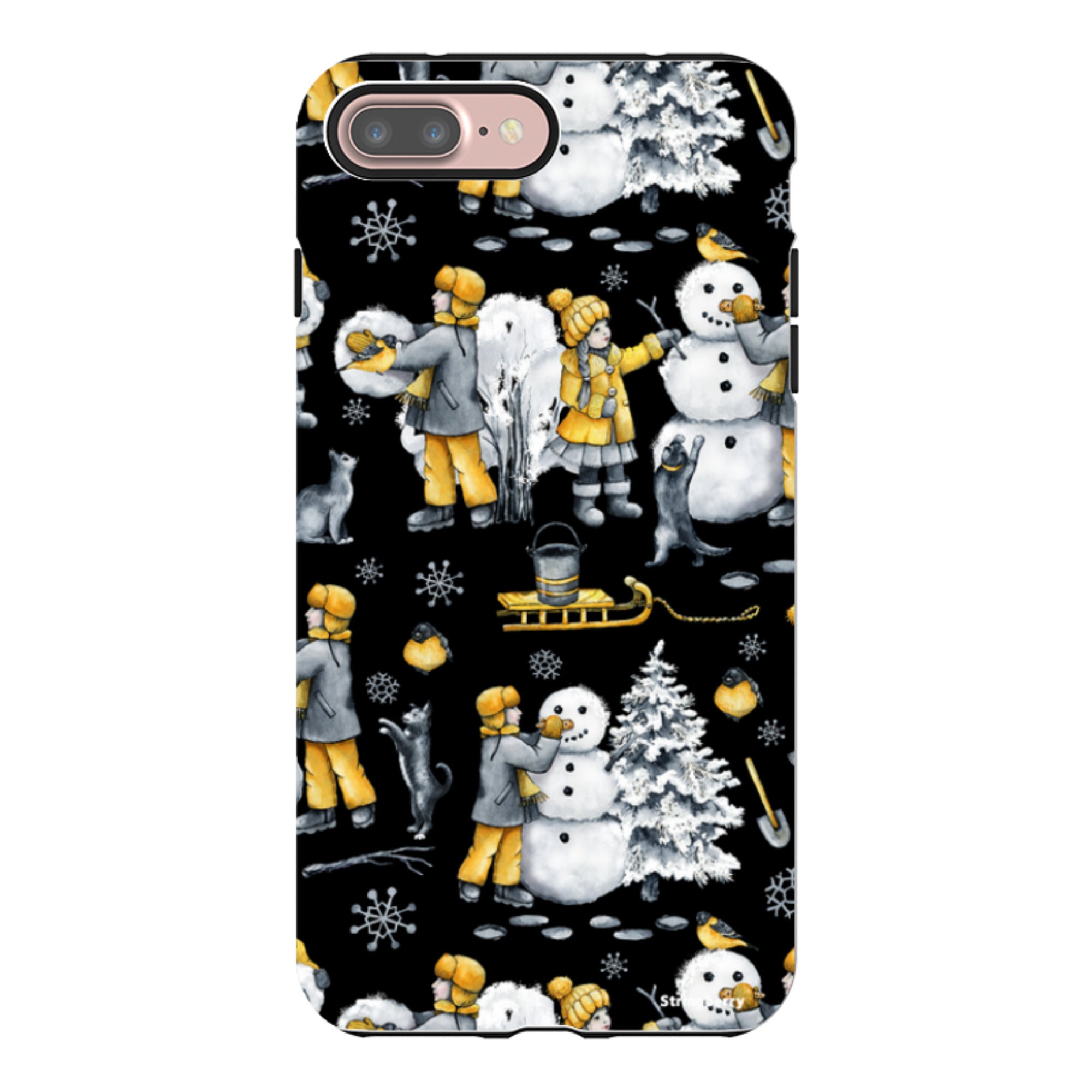 iPhone Tough Case - Me And Snowman