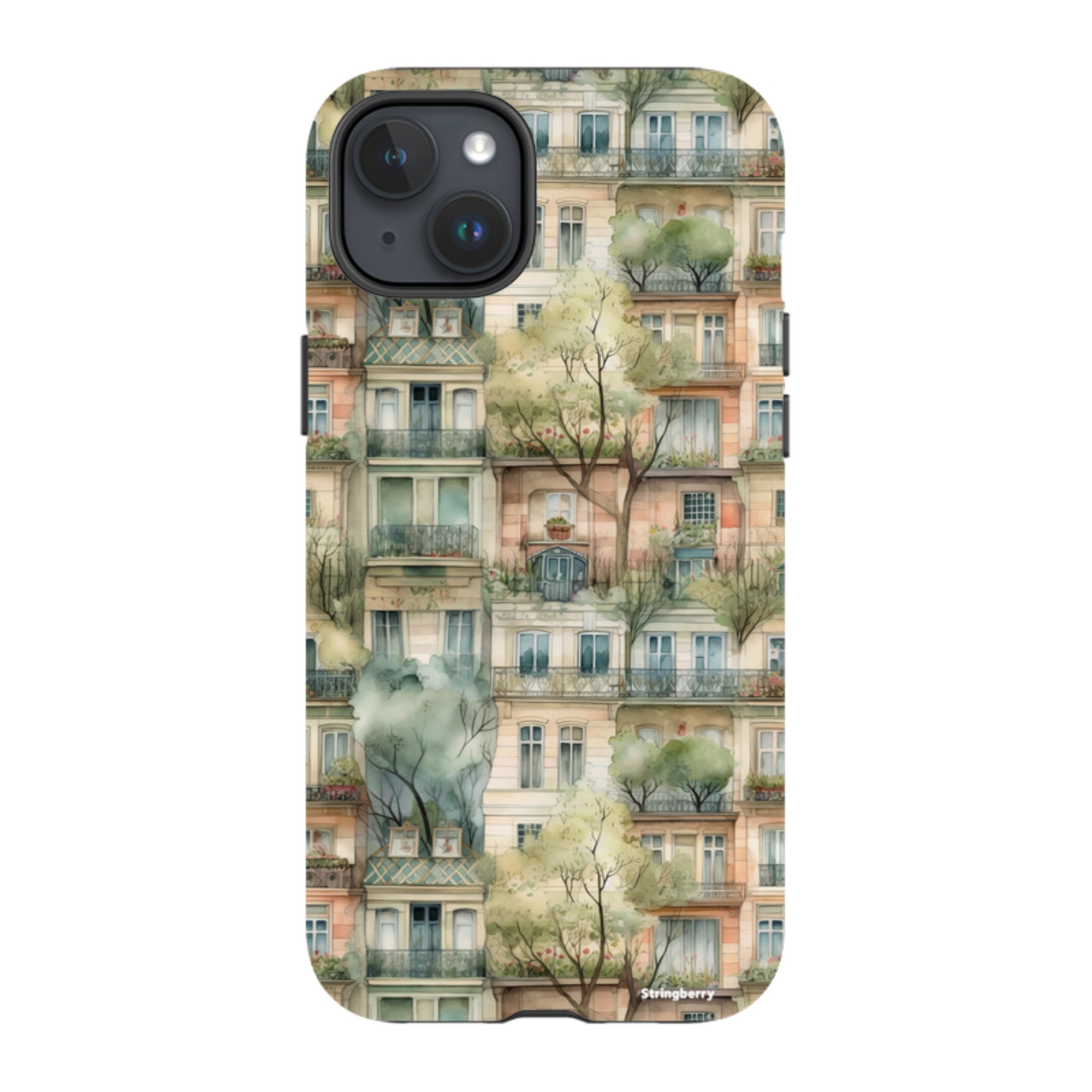iPhone MagSafe Tough Case -  Montmartre Houses