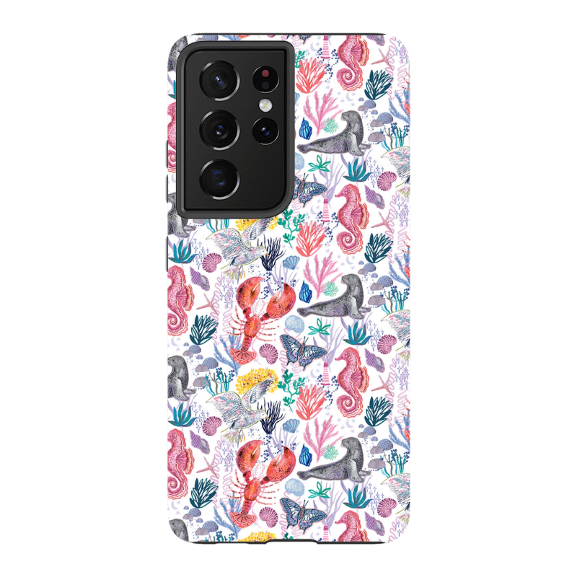 Samsung Tough  Case - Coastline Pattern B By Emma Frances Grant