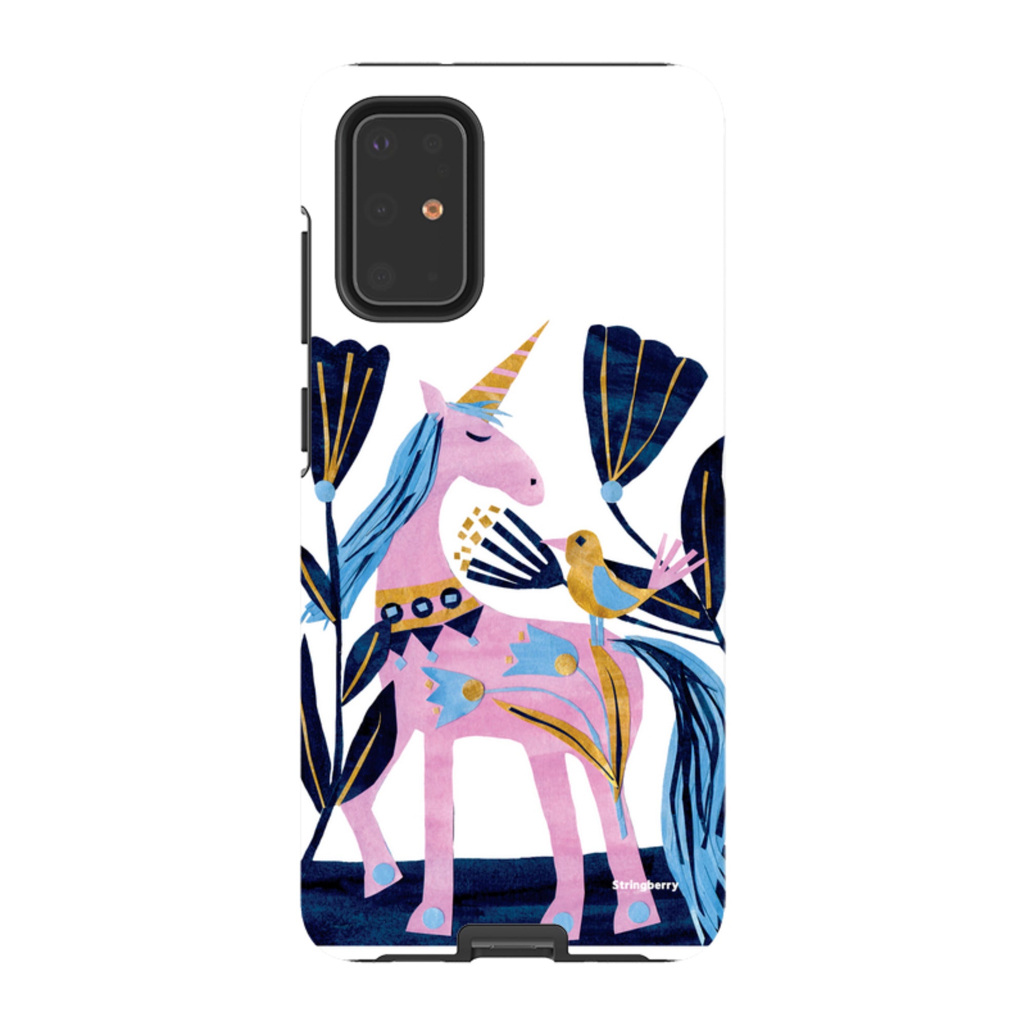 Samsung Tough Case - Lilac Unicorn By Tracey English