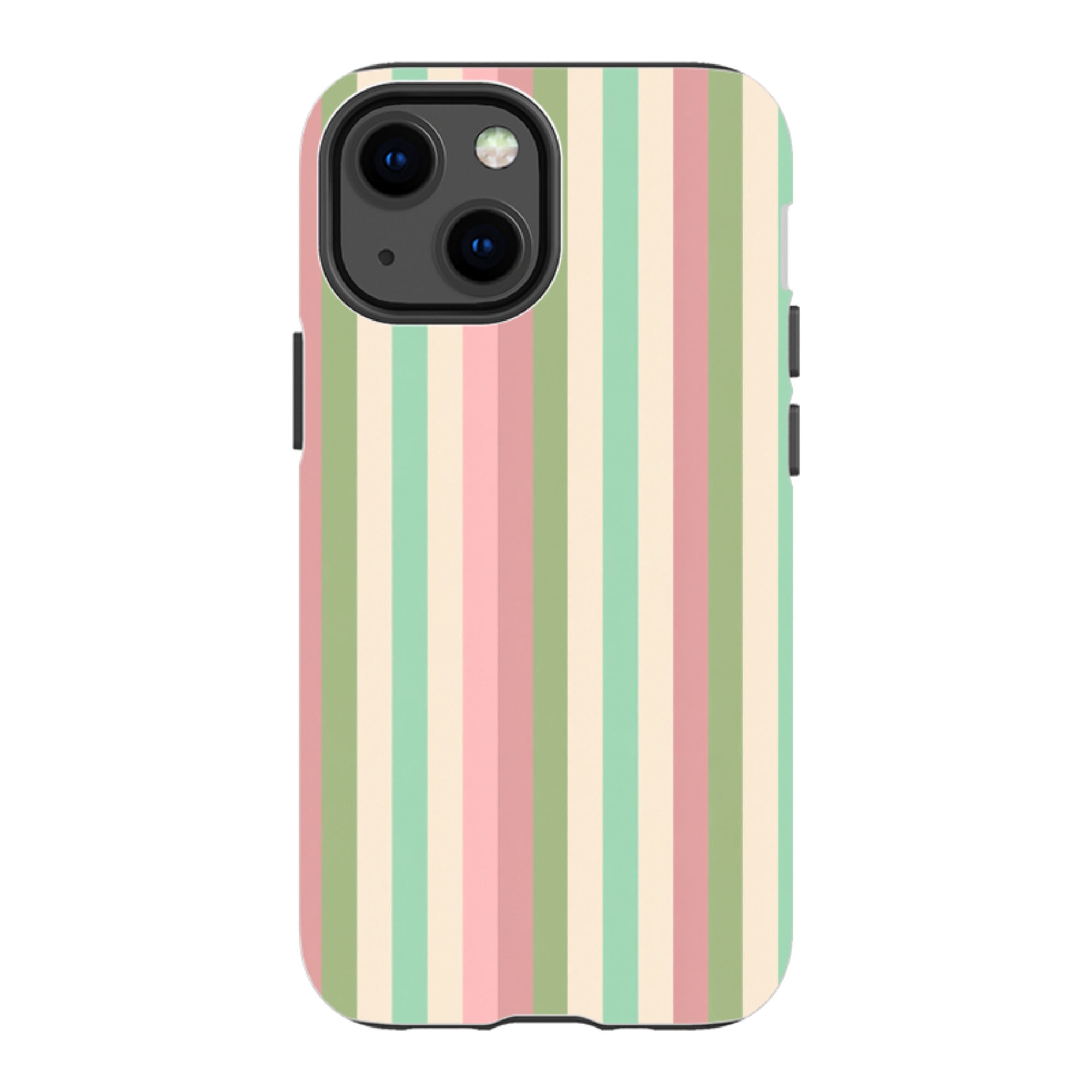 iPhone Tough Case - Pastel Stripe