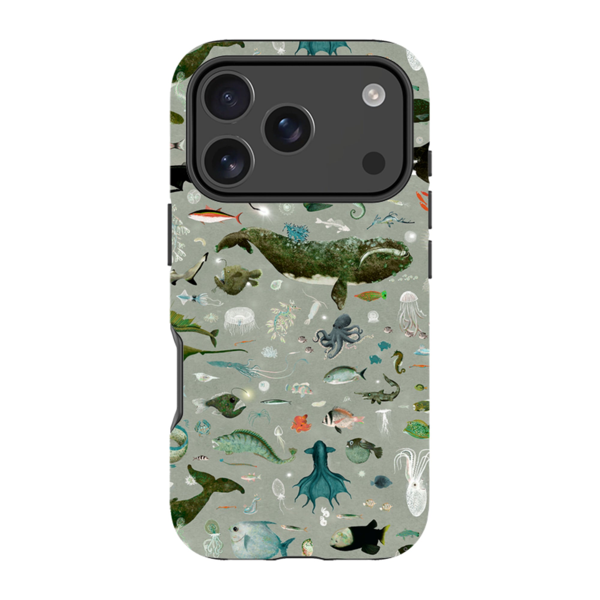 iPhone Tough Case - Moon Shadow By Katherine Quinn