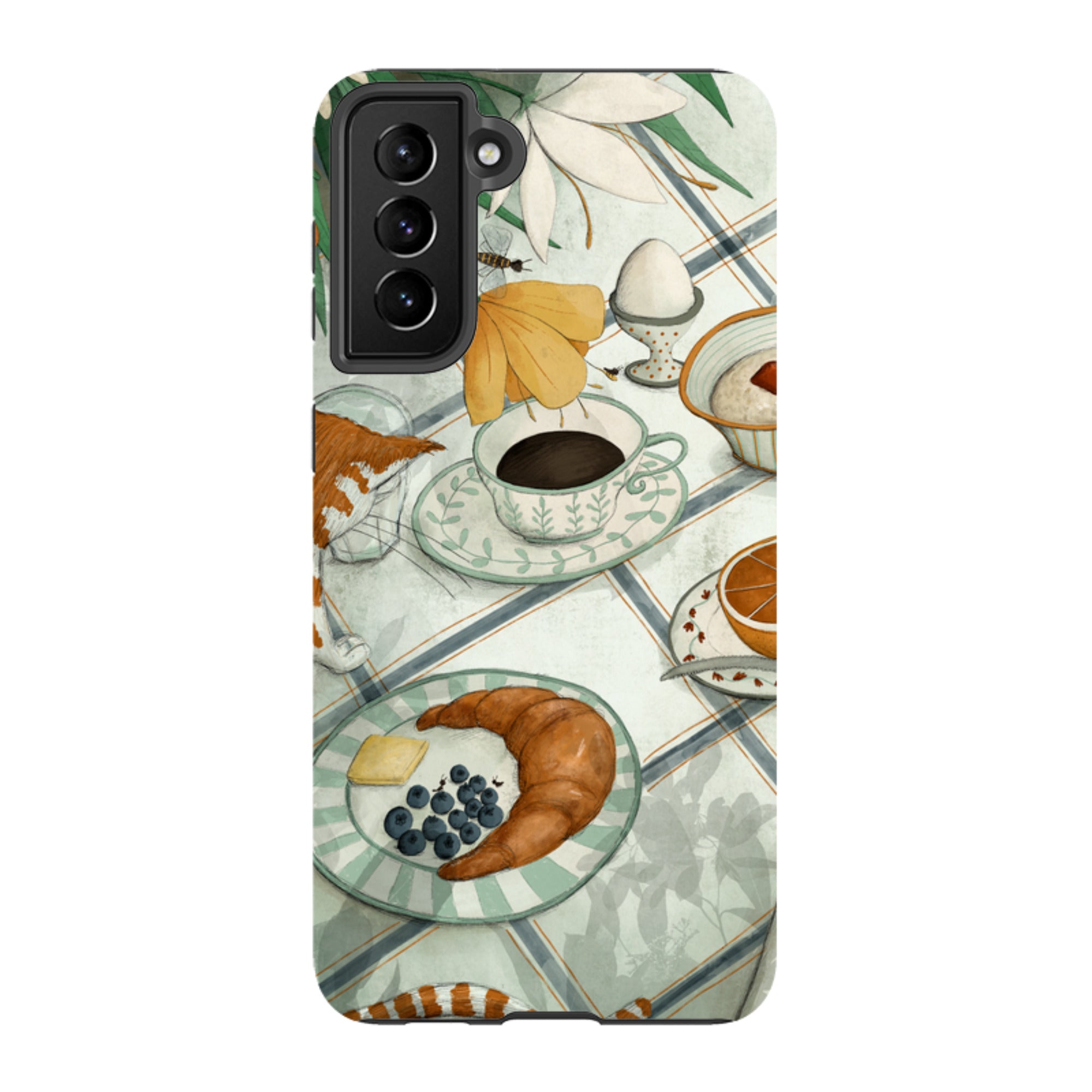 Samsung Tough Case - Hungry Friends By Maja Lindberg
