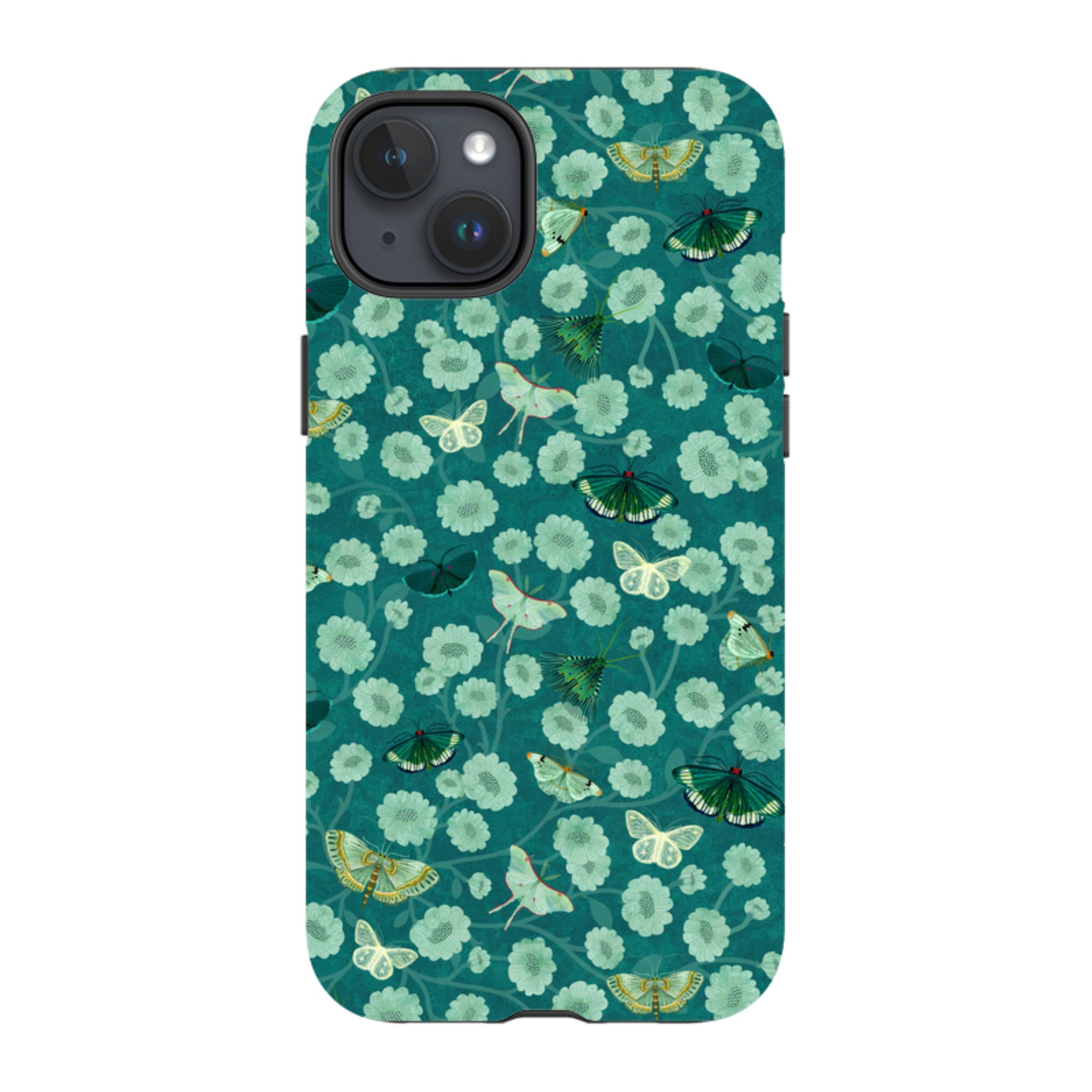 iPhone MagSafe Tough Case - Small Moths 2 By Katherine Quinn