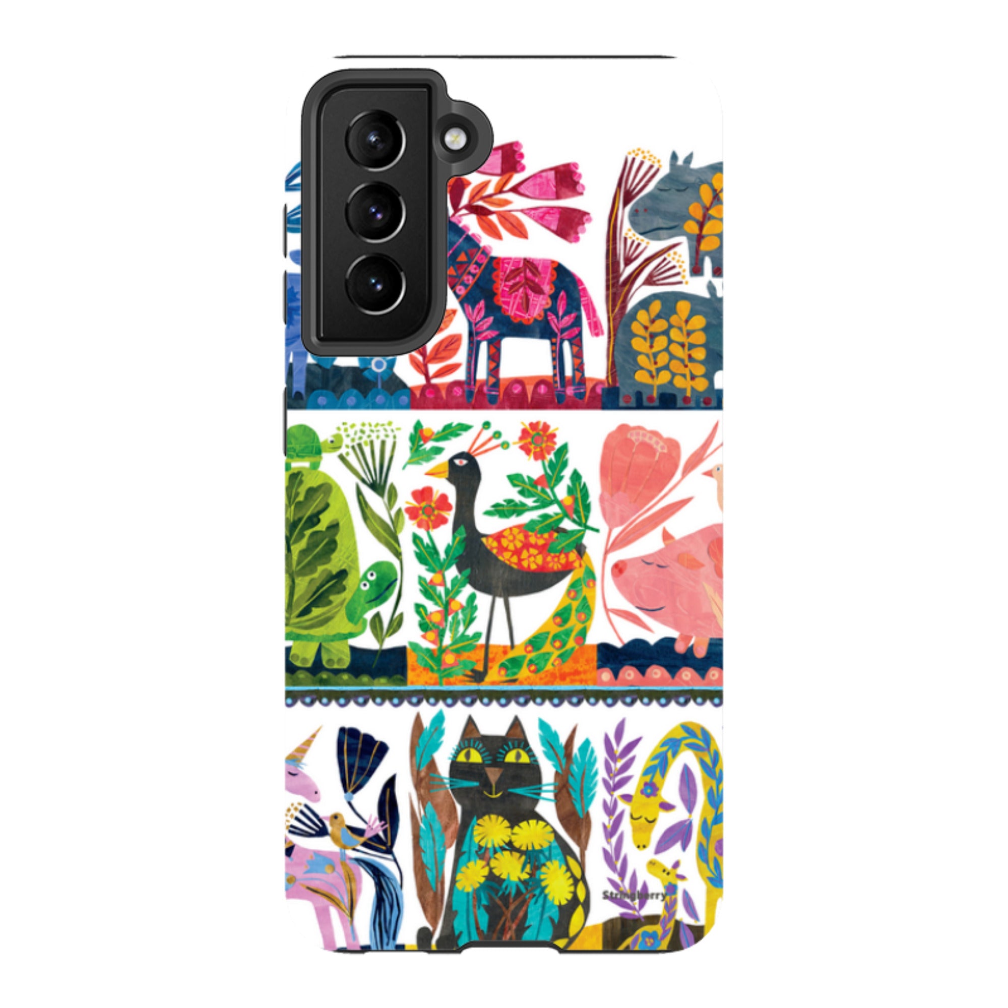 Samsung Tough Case - Folk Colour By Tracey English