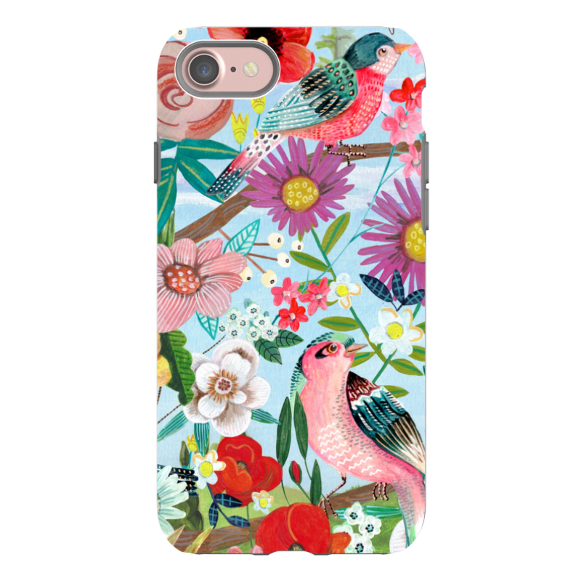iPhone Tough Case - Birds By Caroline Bonne Muller