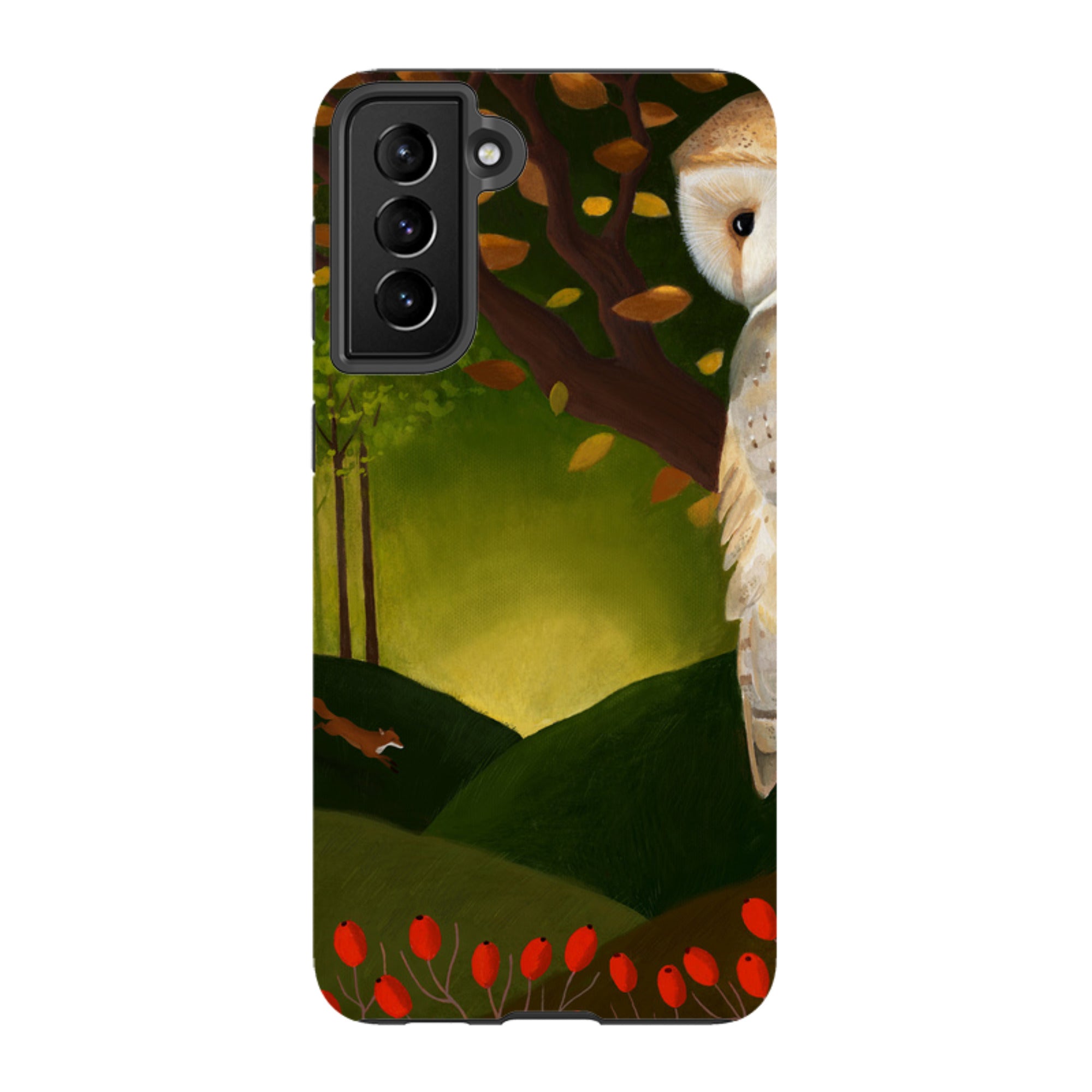 Samsung Tough Case - Autumn Owl And Fox By Bex Parkin