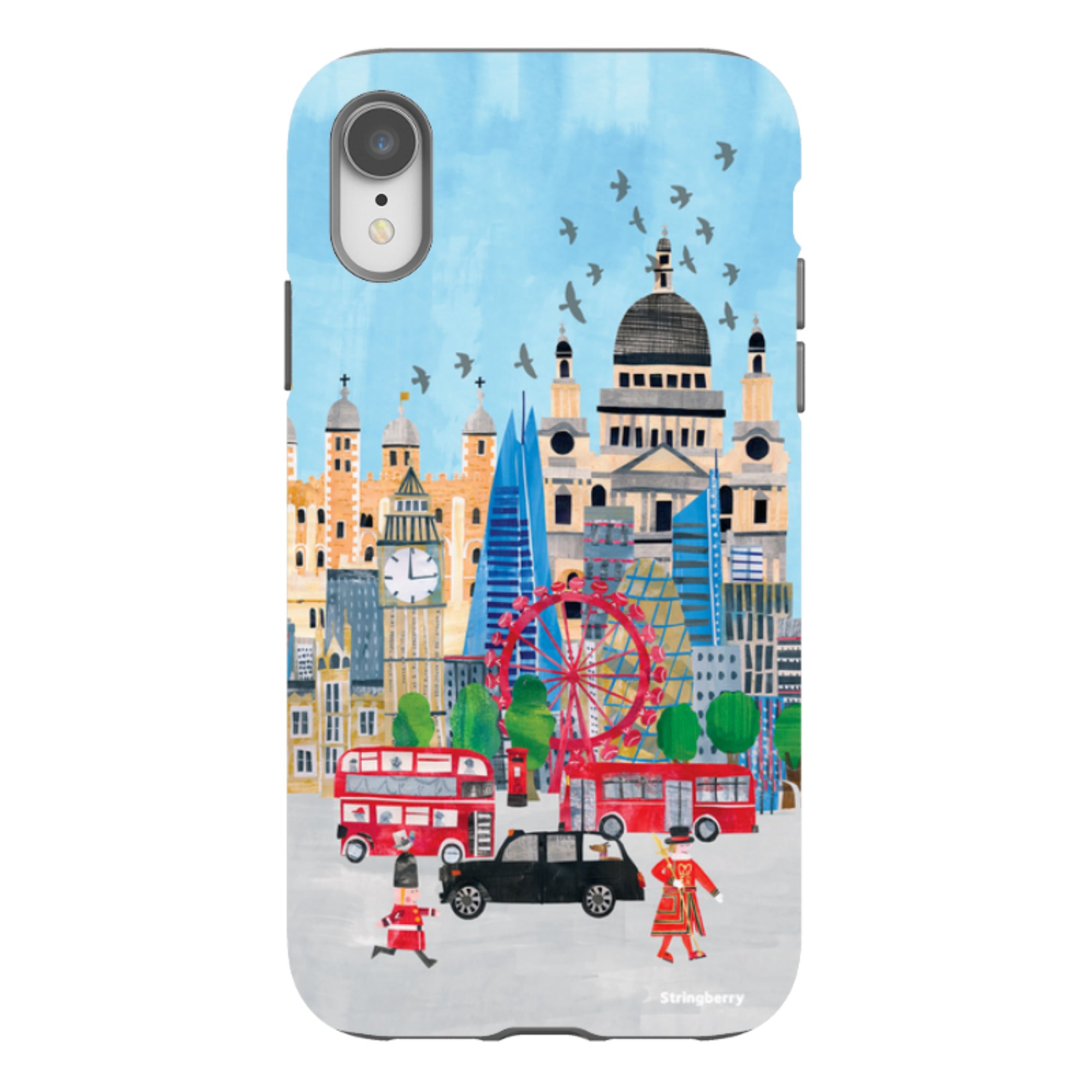 iPhone Tough Case - Spring In London By Tracey English