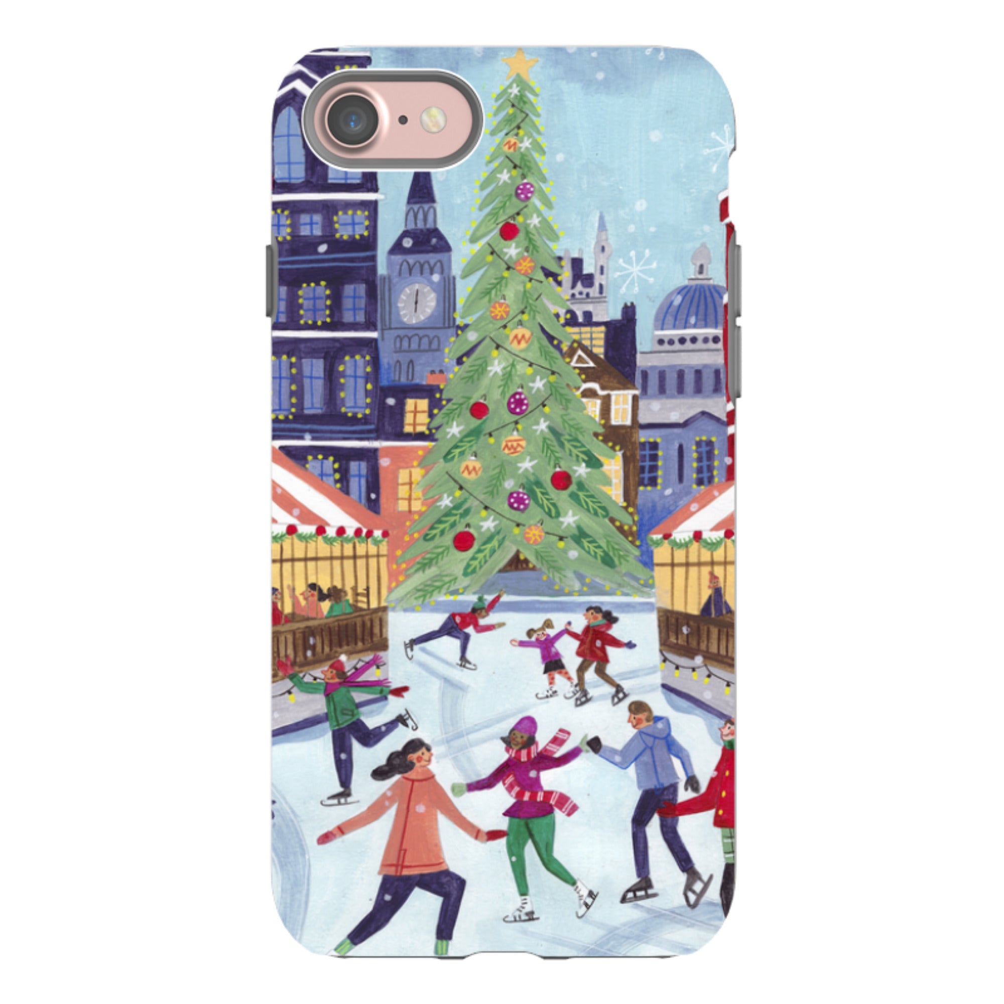 iPhone Tough Case - Skating London By Caroline Bonne Muller