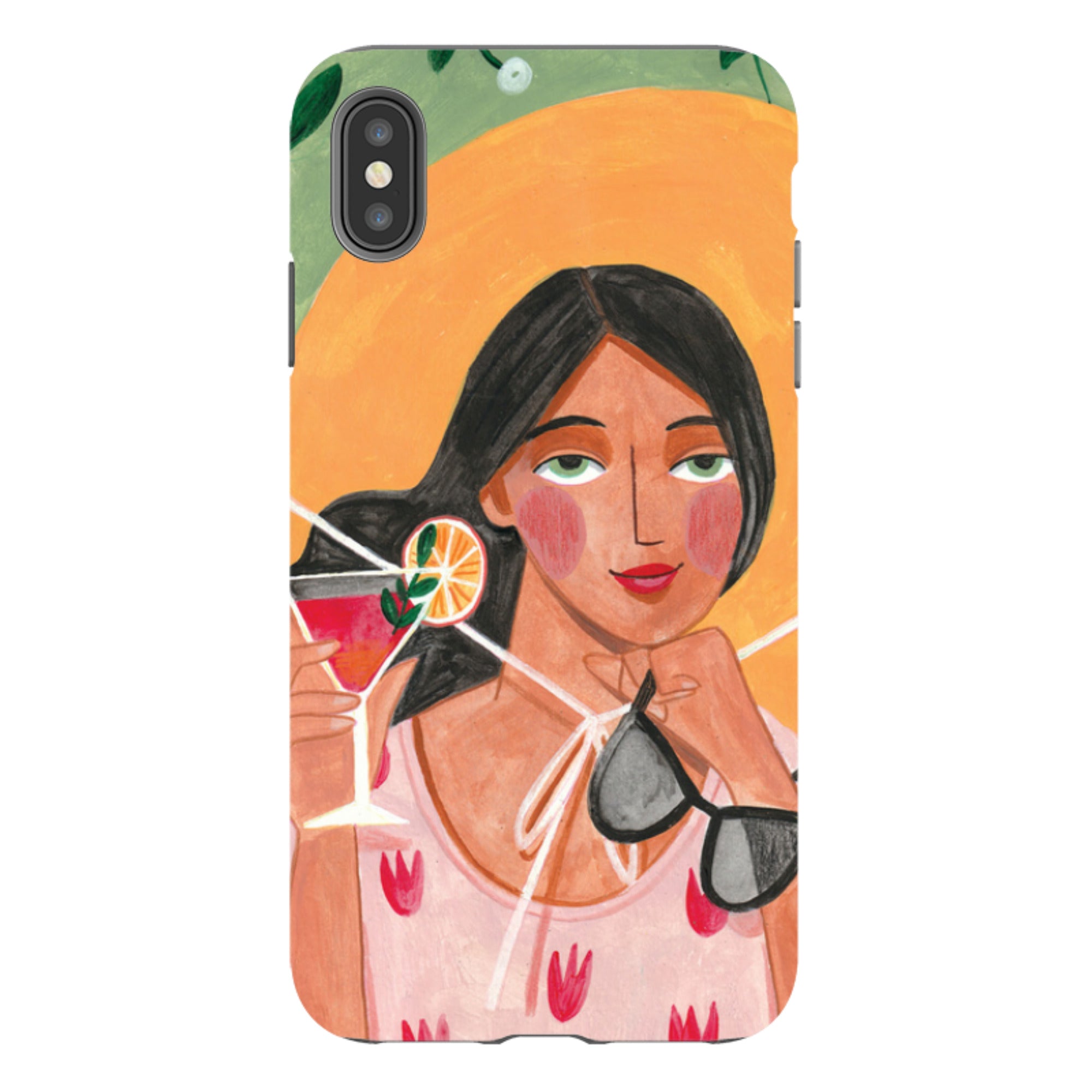 iPhone Tough Case - Cheers By Caroline Bonne Muller