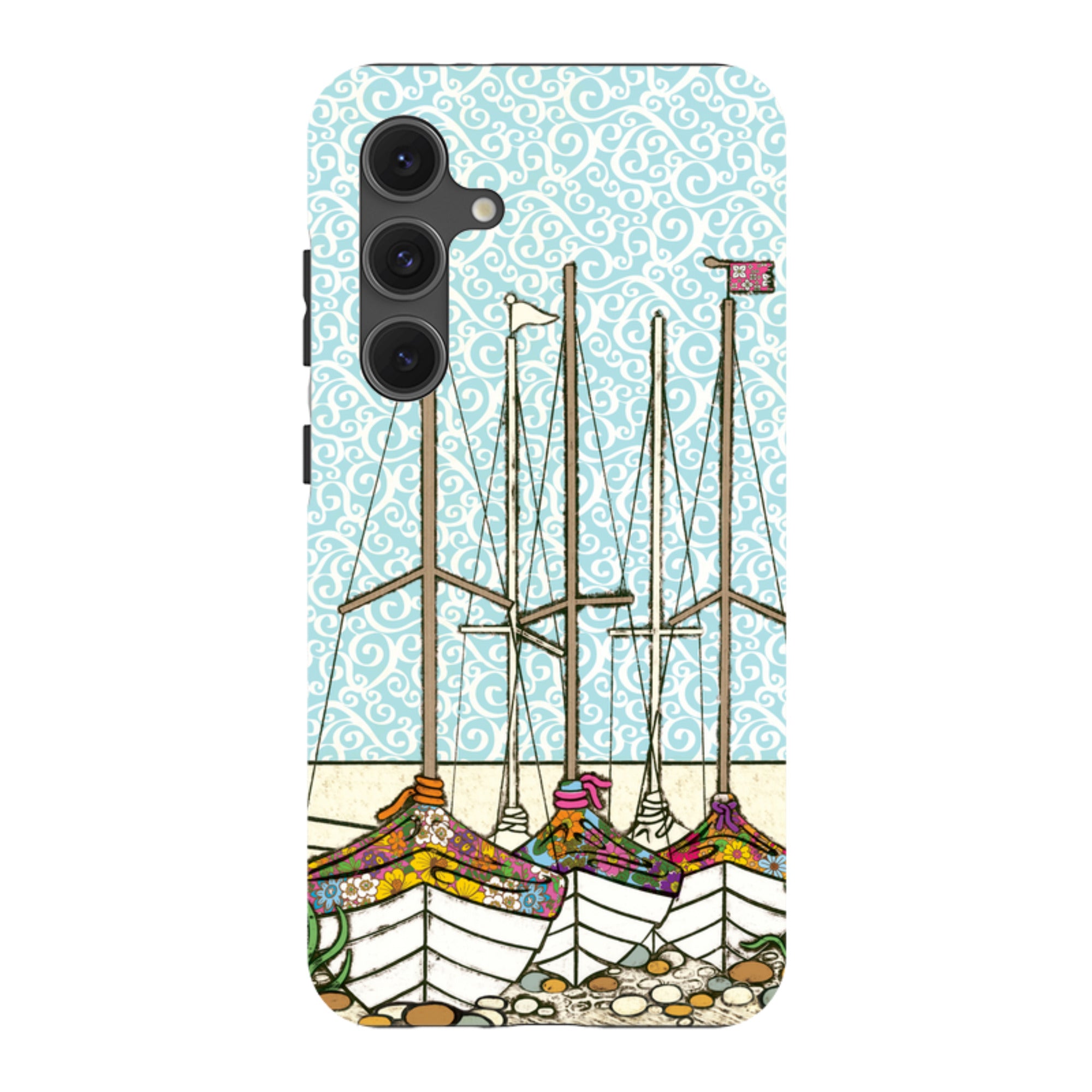 Samsung Tough Case - Boats At Rest By Amelia Bowman