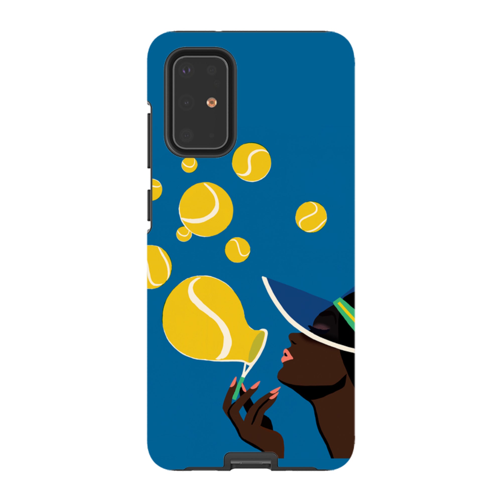 Samsung Tough Case - Court Bubbles