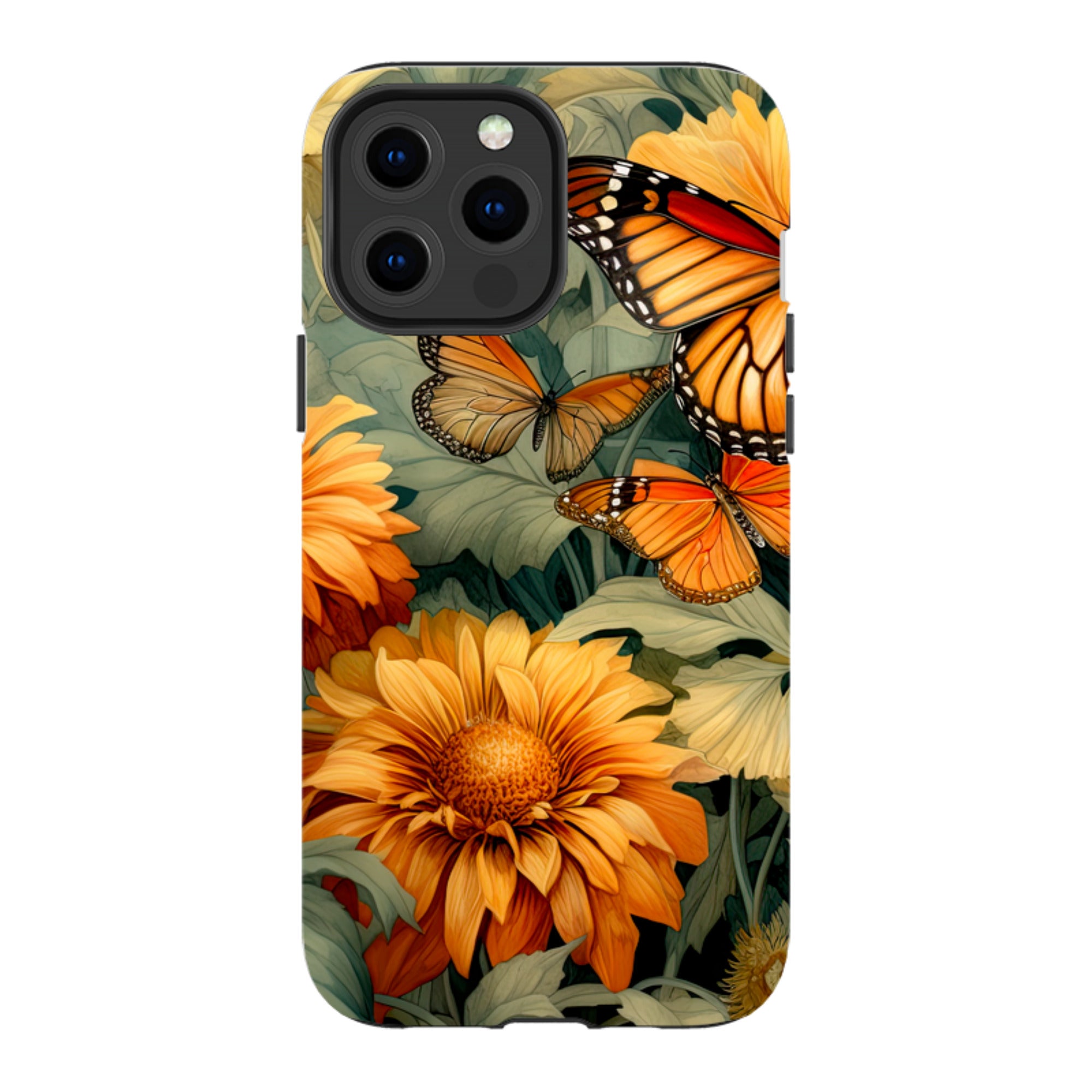 iPhone MagSafe Tough Case - Butterfly Daisies V