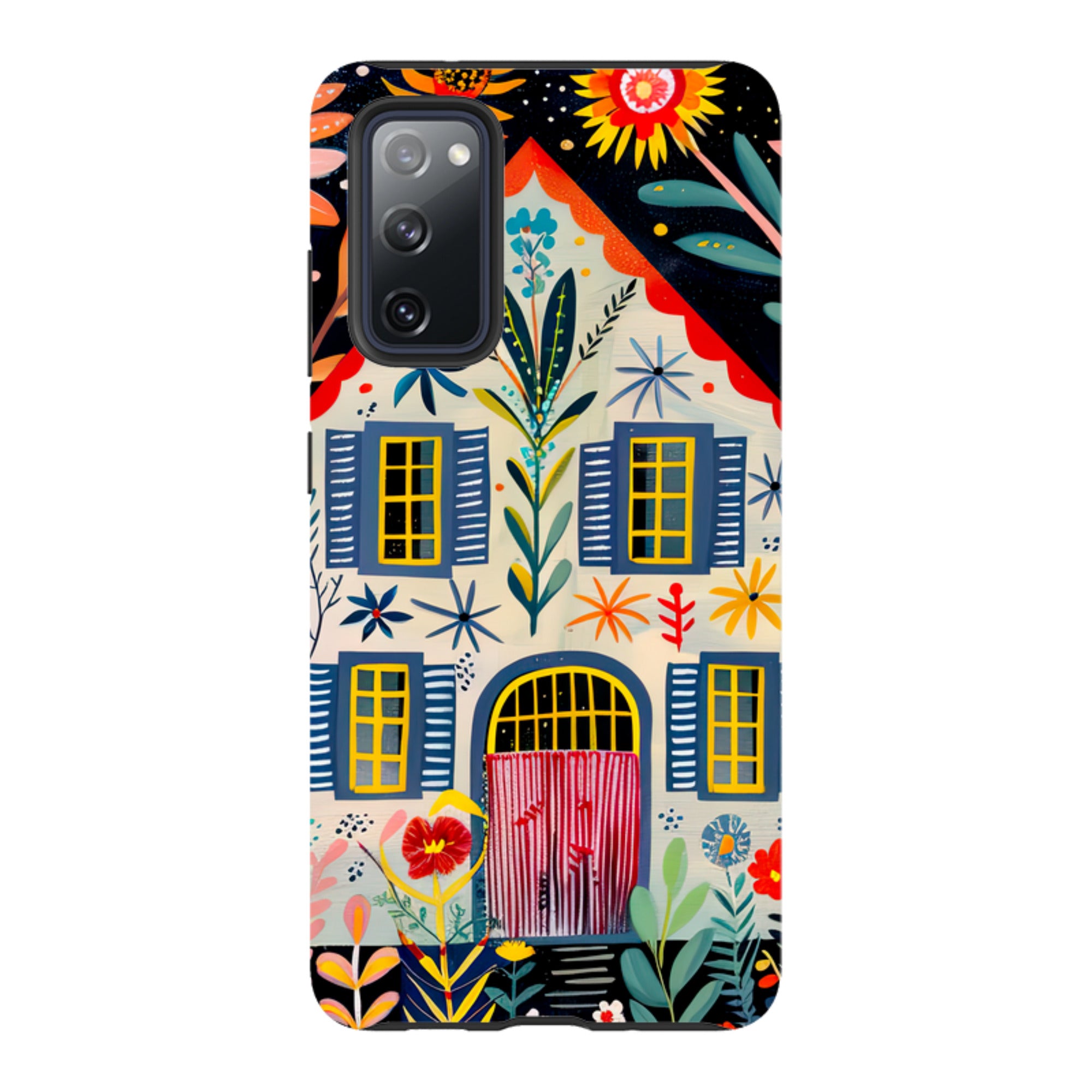 Samsung Tough Case - Folk Art House X