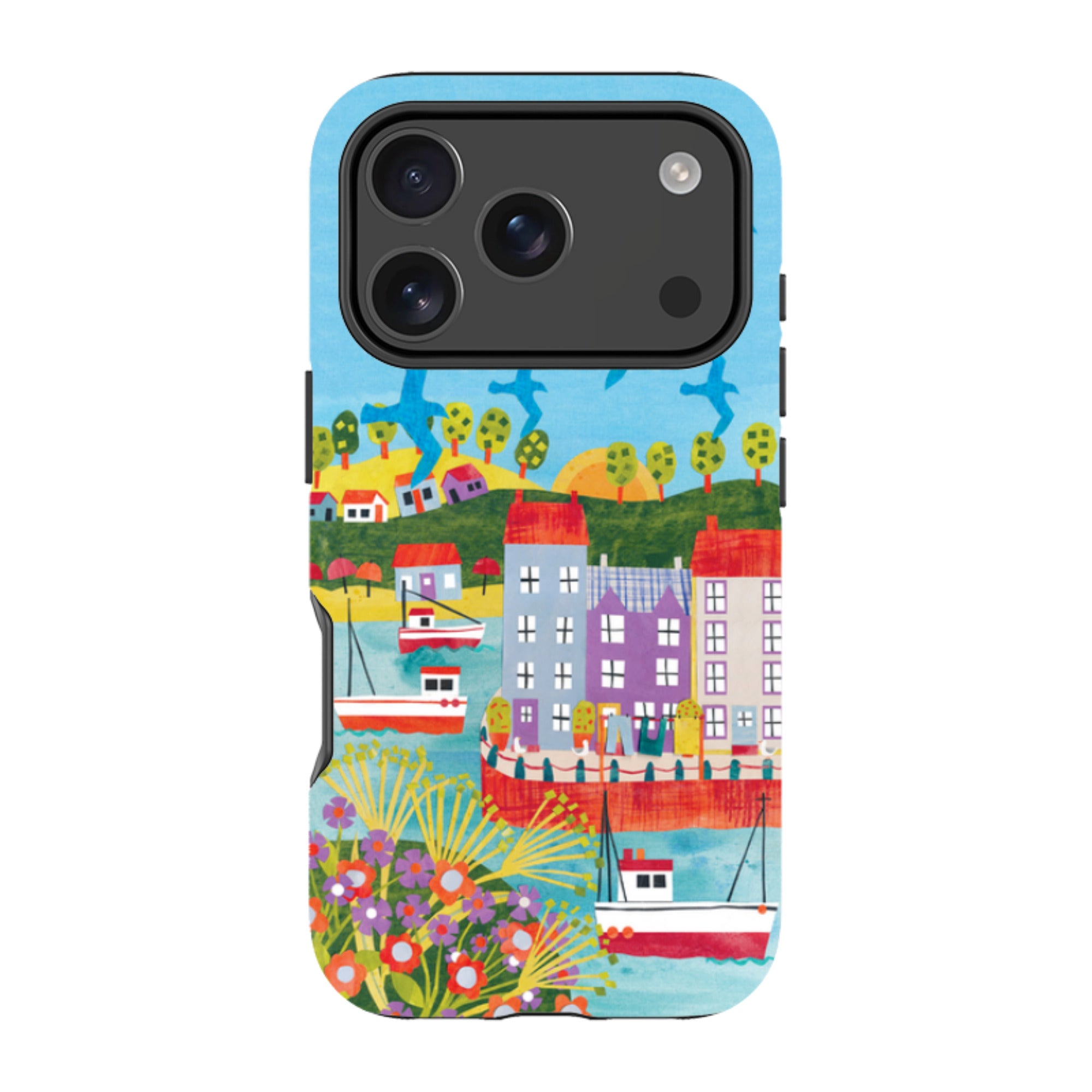 iPhone MagSafe Tough Case - Harbour Side By Tracey English