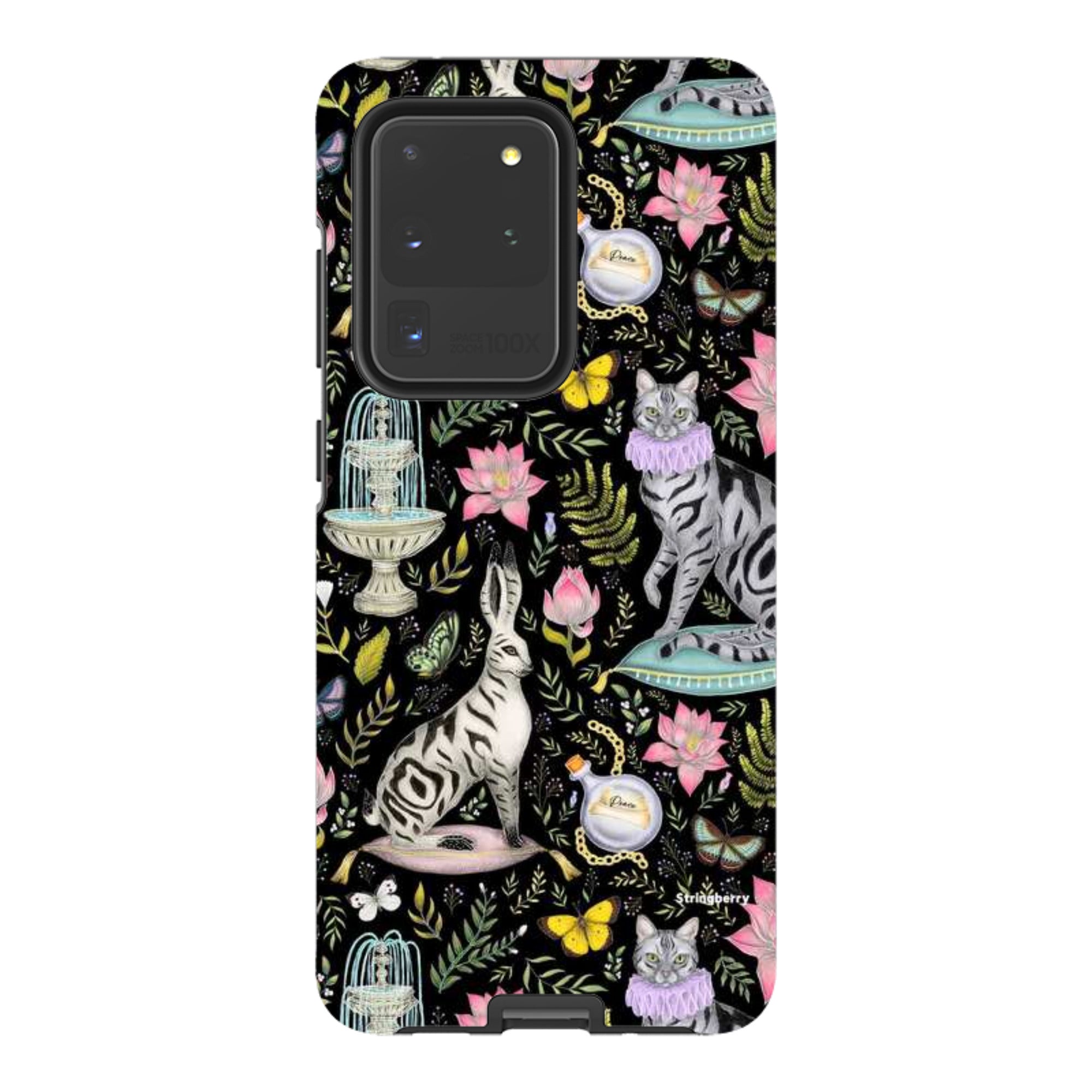 Samsung Tough Case - Lotus Garden By Catherine Rowe