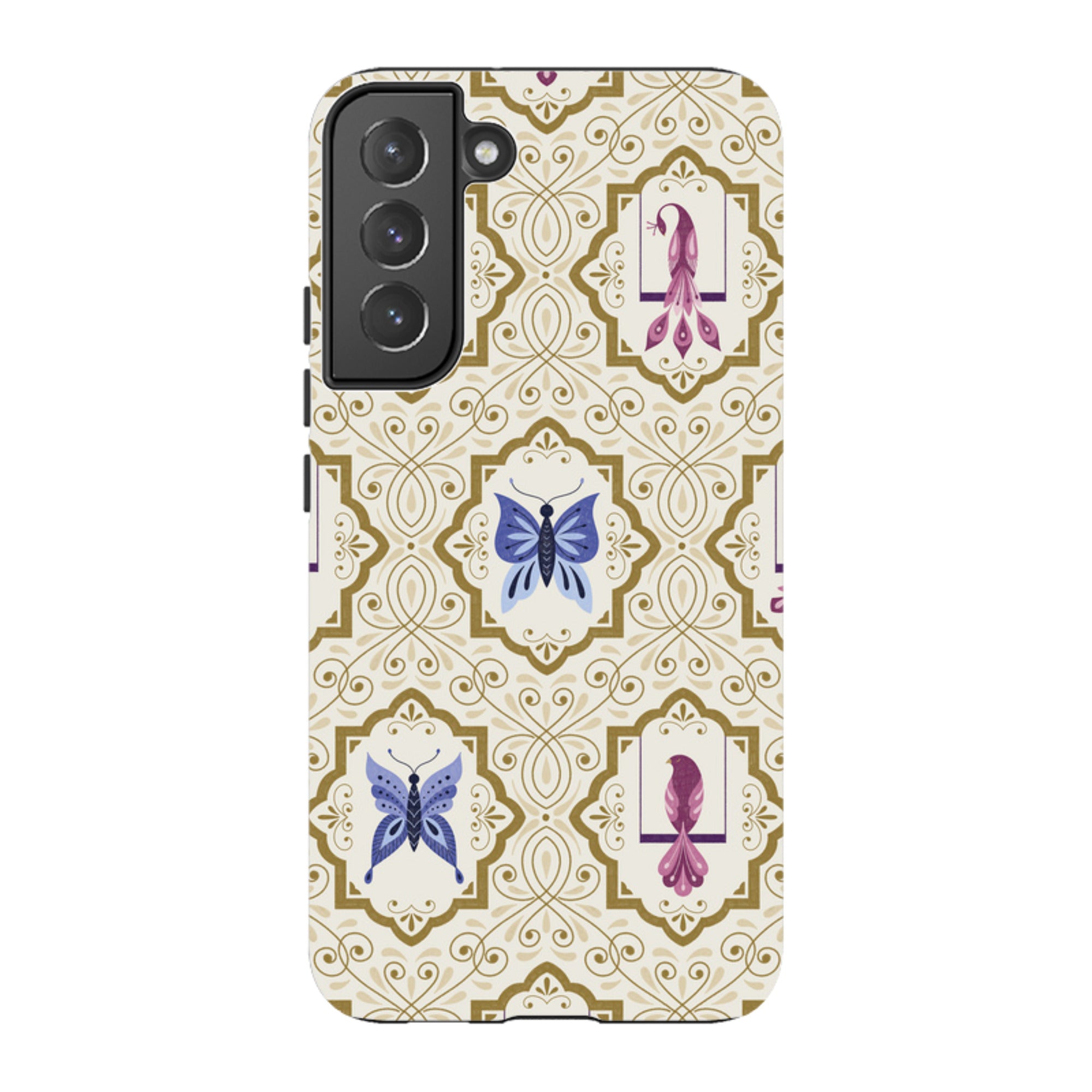 Samsung Tough Case - Wingframes Ivory By Jenny Zemanek