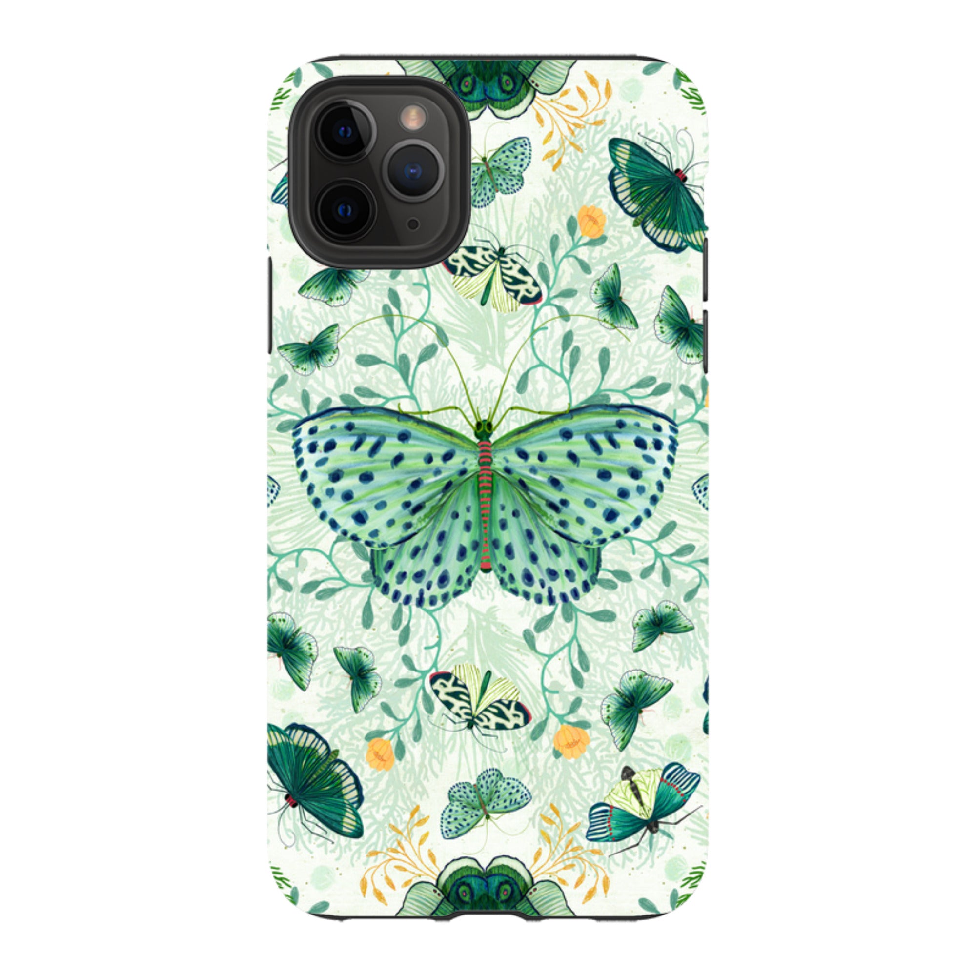 iPhone Tough Case - Big Moth 1 By Katherine Quinn