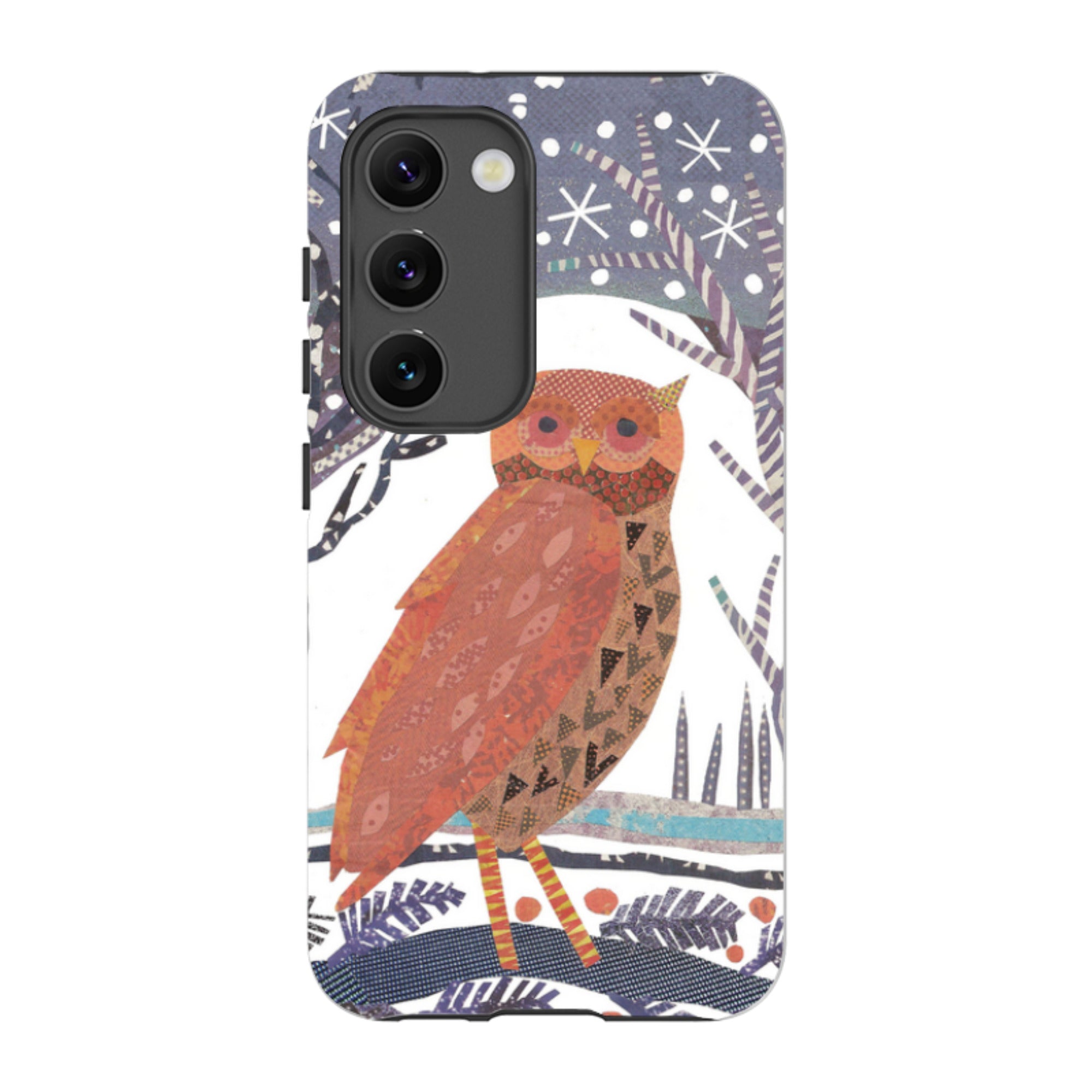 Samsung Tough Case - Winter Owl By Jane Robbins