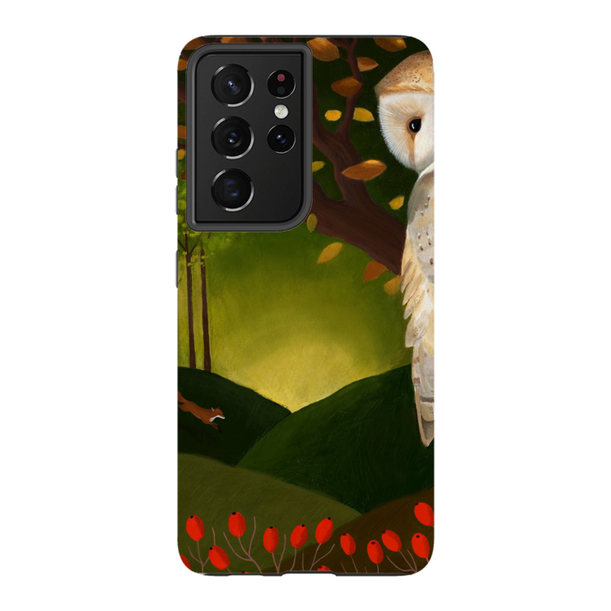 Samsung Tough Case - Autumn Owl And Fox By Bex Parkin
