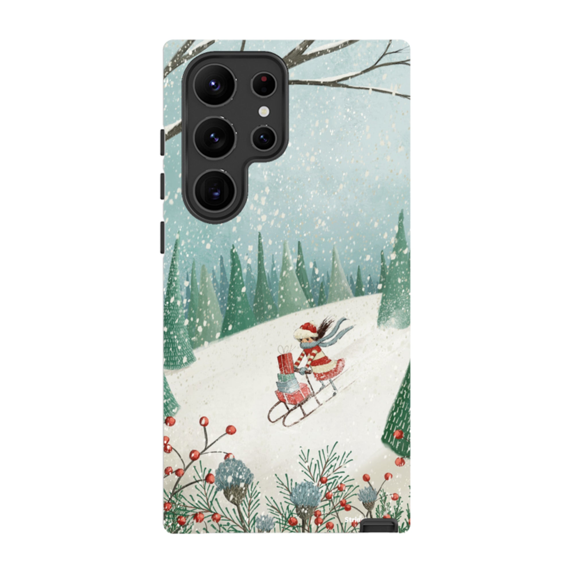 Samsung Tough Case - Sleigh Delivery By Maja Lindberg