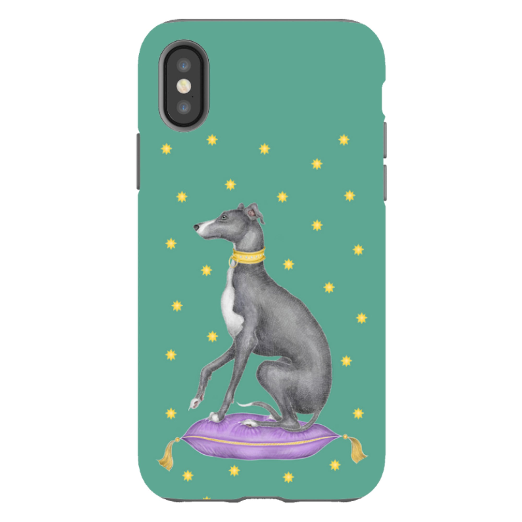 iPhone Tough Case - Italian Greyhound By Catherine Rowe