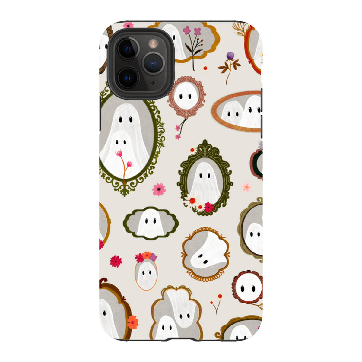 iPhone Tough Case - Framed Ghosts - Stone By Katherine Quinn