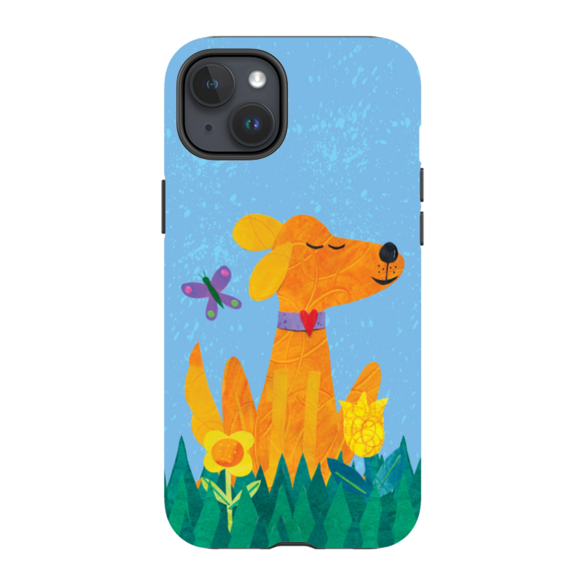 iPhone MagSafe Tough Case - Pup in the grass By Tracey English