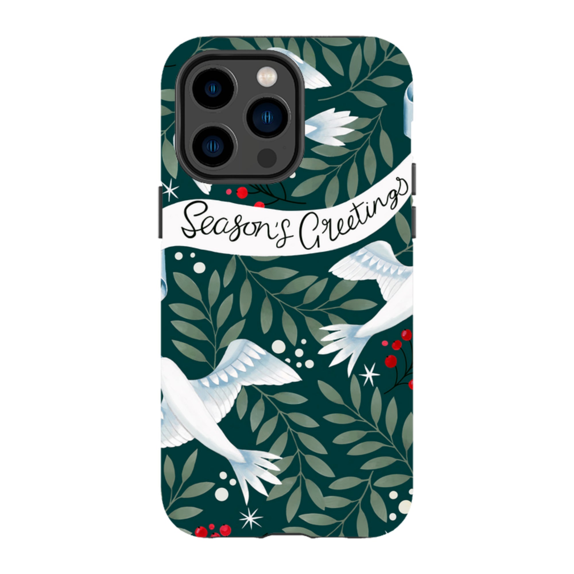 iPhone Tough Case - Seasons Greetings By Bex Parkin