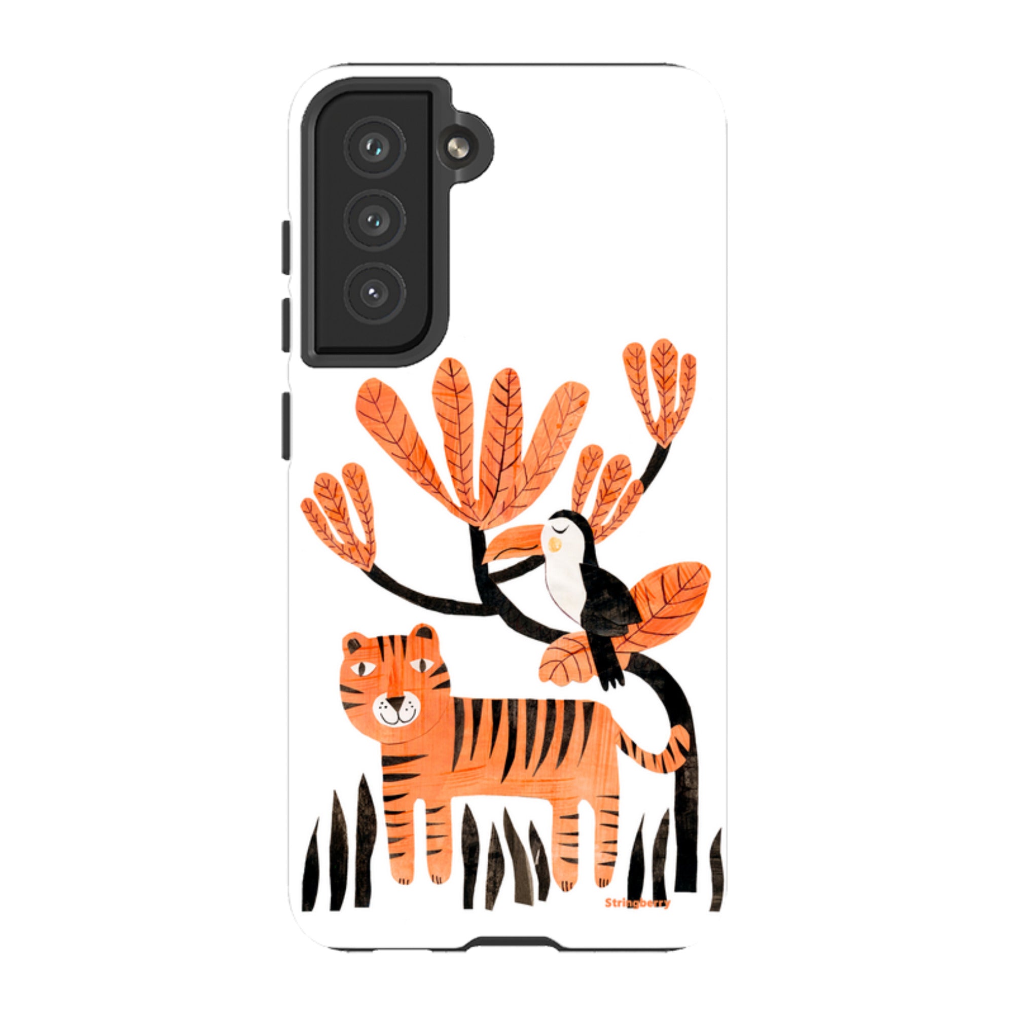 Samsung Tough Case - Tiger And Toucan By Tracey English
