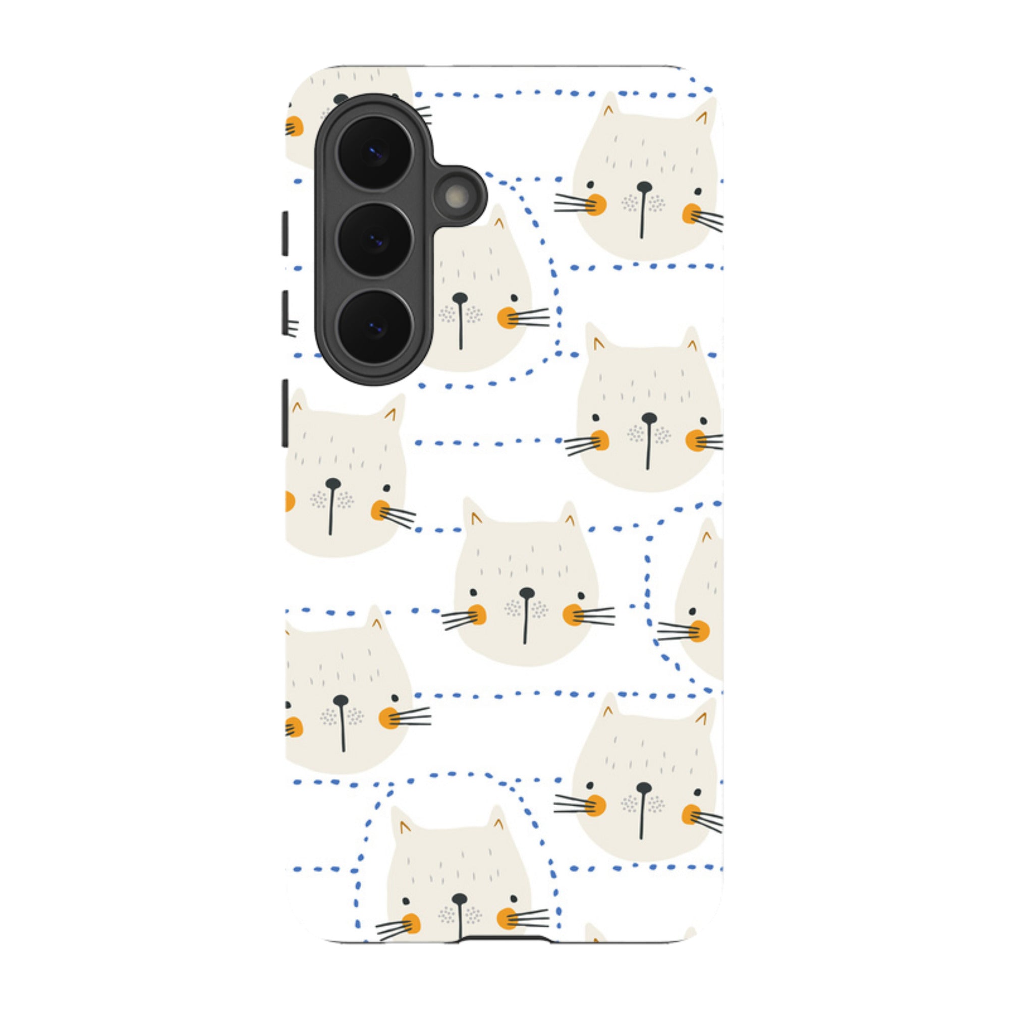 Samsung Tough Case - Cat Tiles