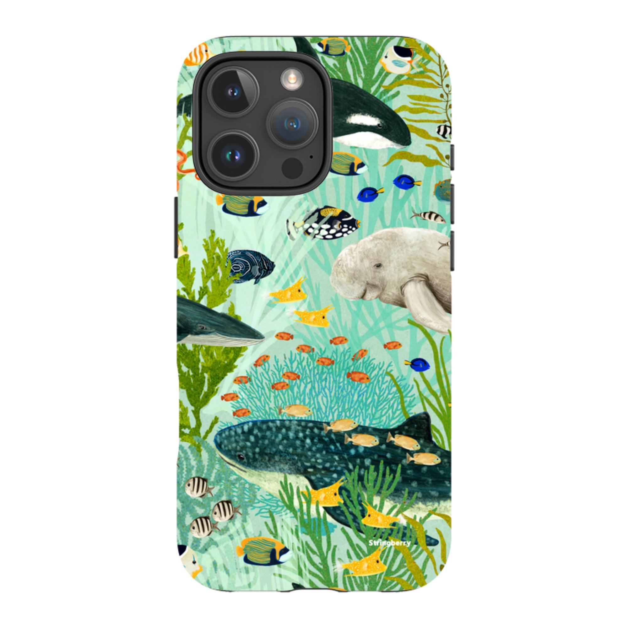 iPhone Tough Case - Sea Life By Katherine Quinn
