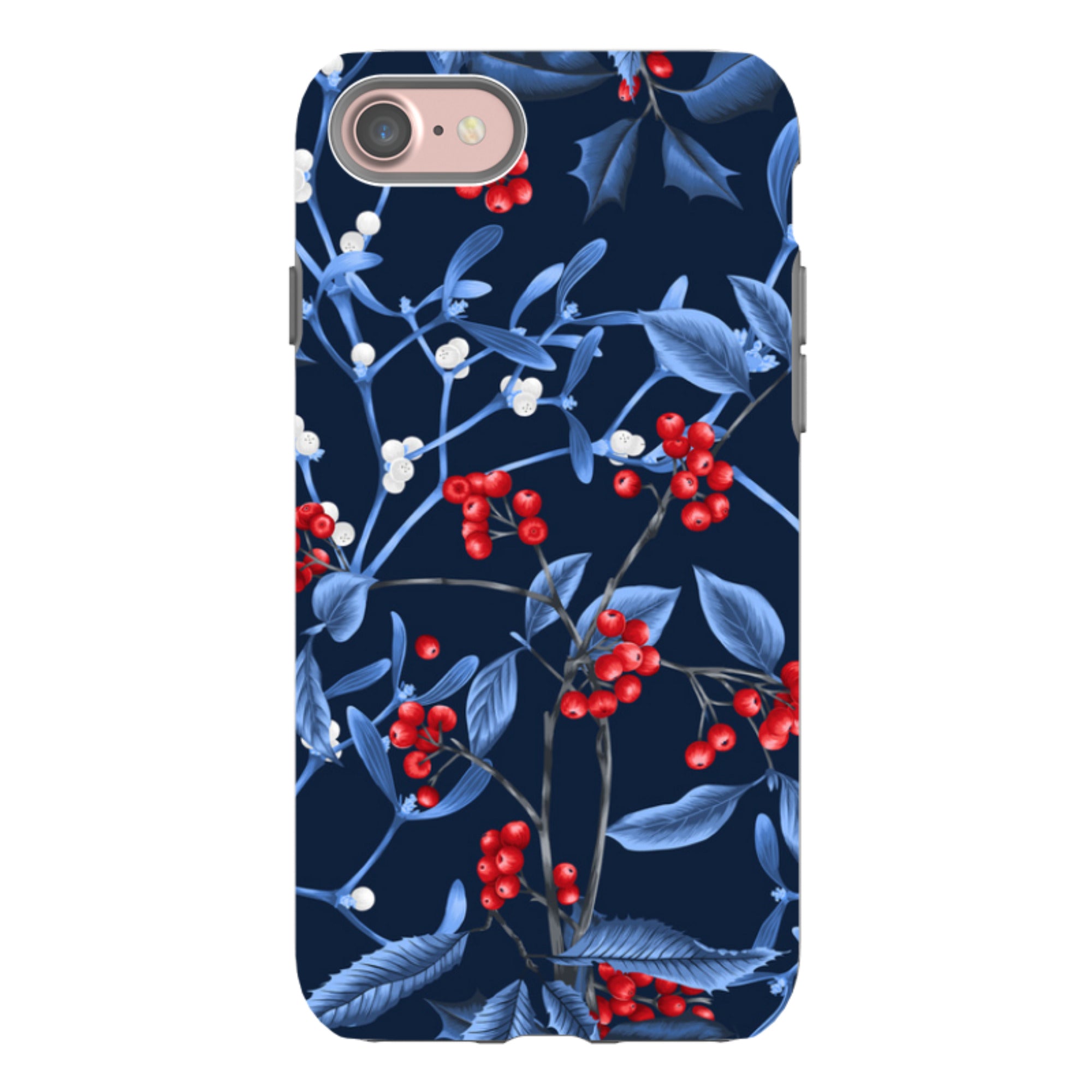 iPhone Tough Case - Magical Xmas Blue