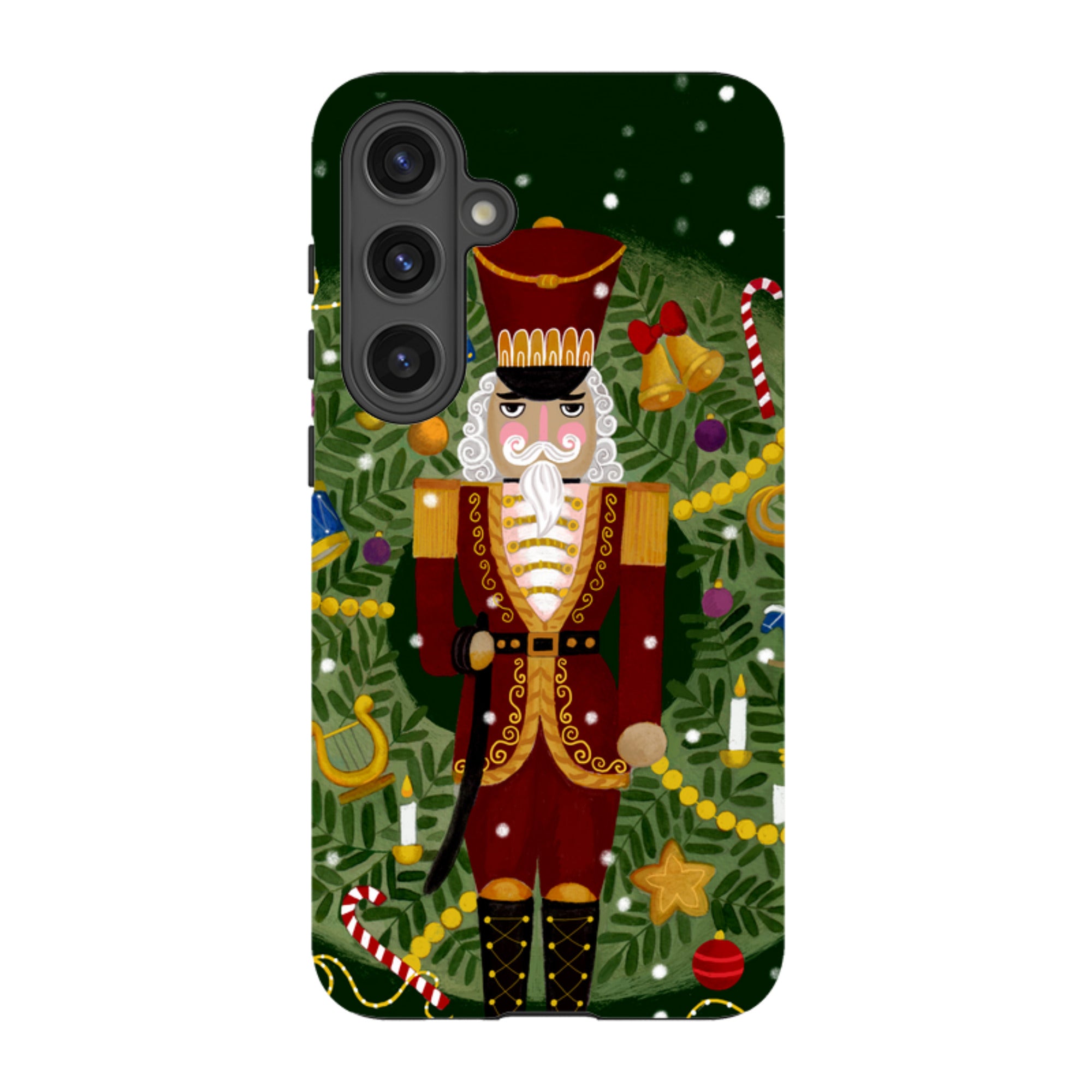 Samsung Tough Case - Red Nutcracker By Bex Parkin