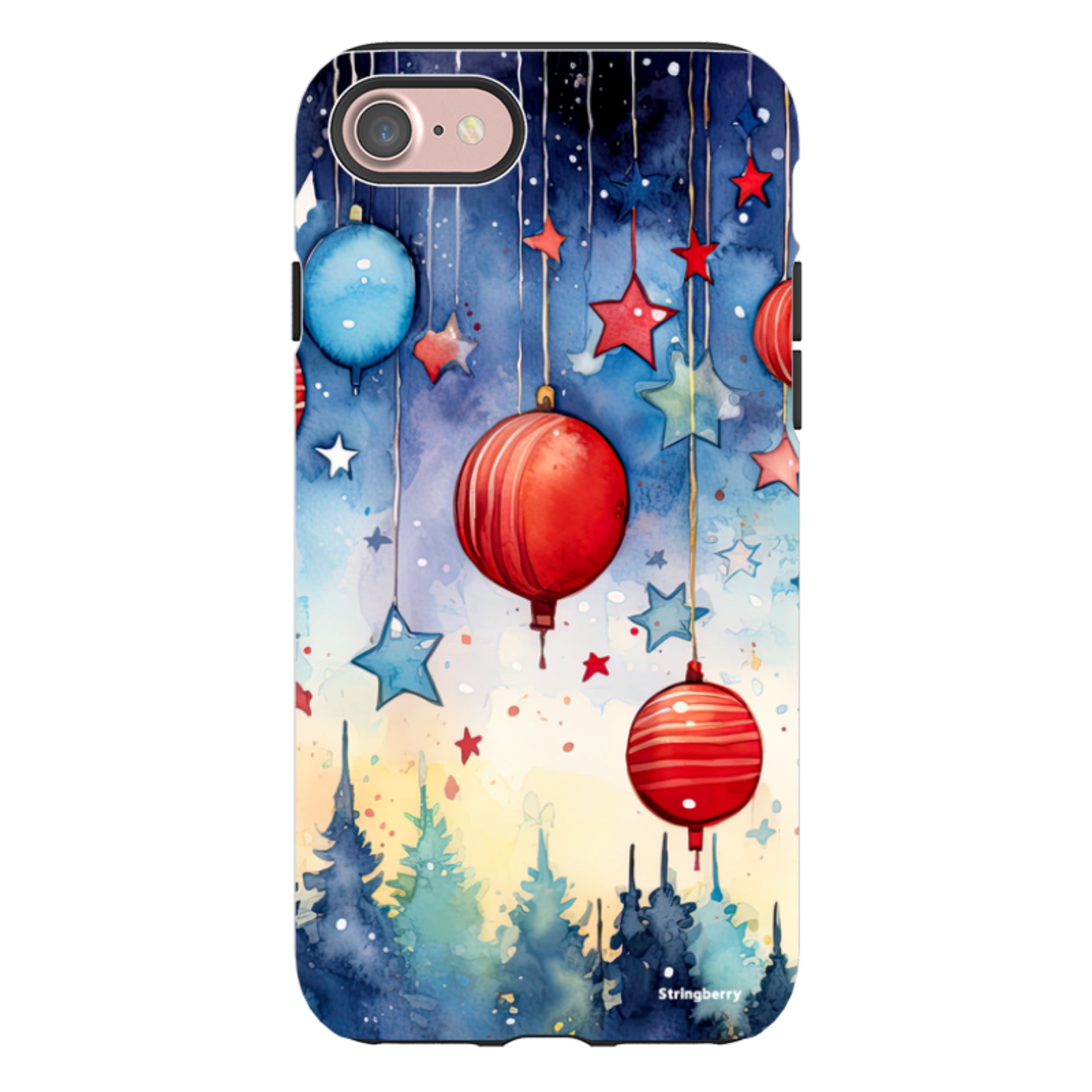 iPhone Tough Case - Bauble Forest