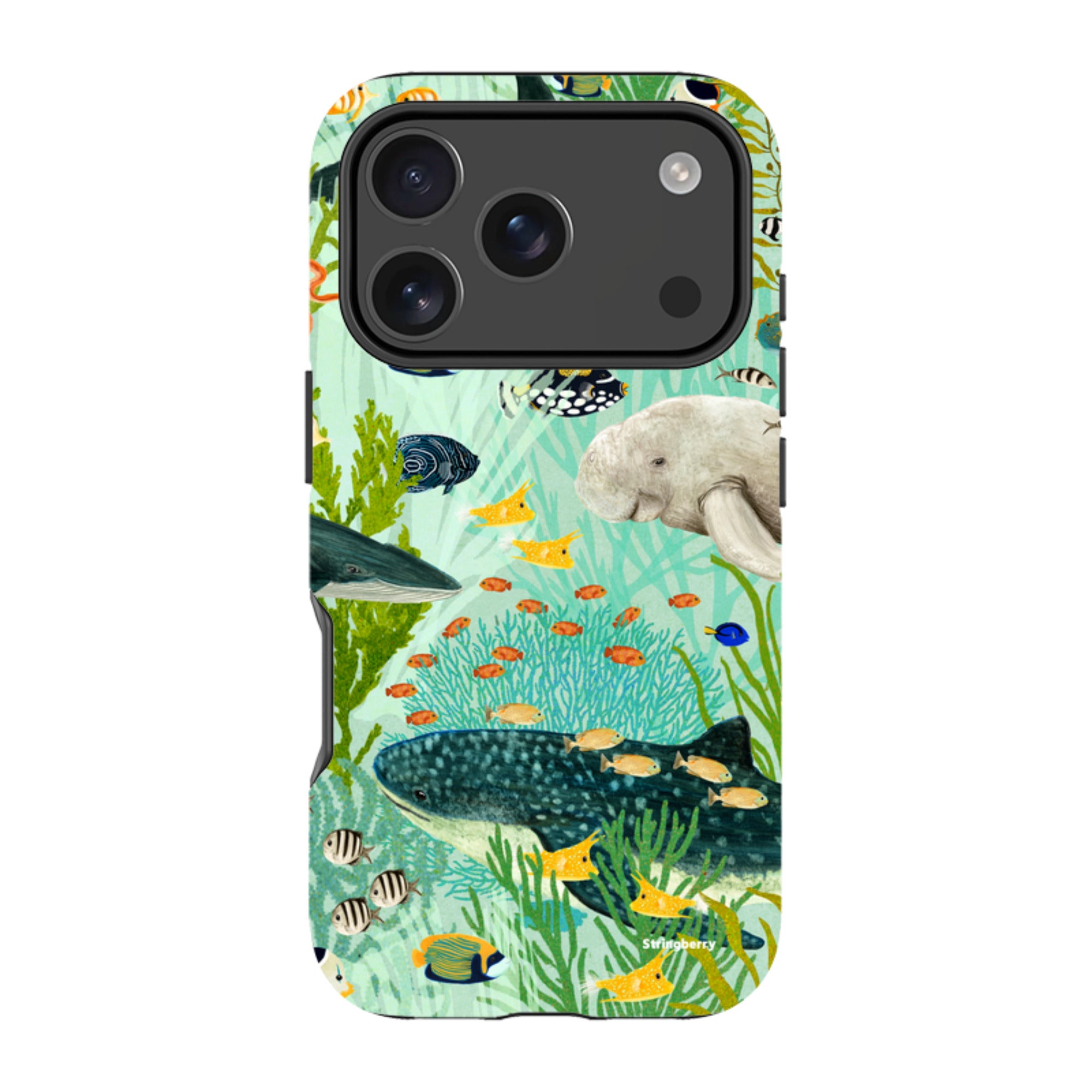 iPhone MagSafe Tough Case - Sea Life By Katherine Quinn