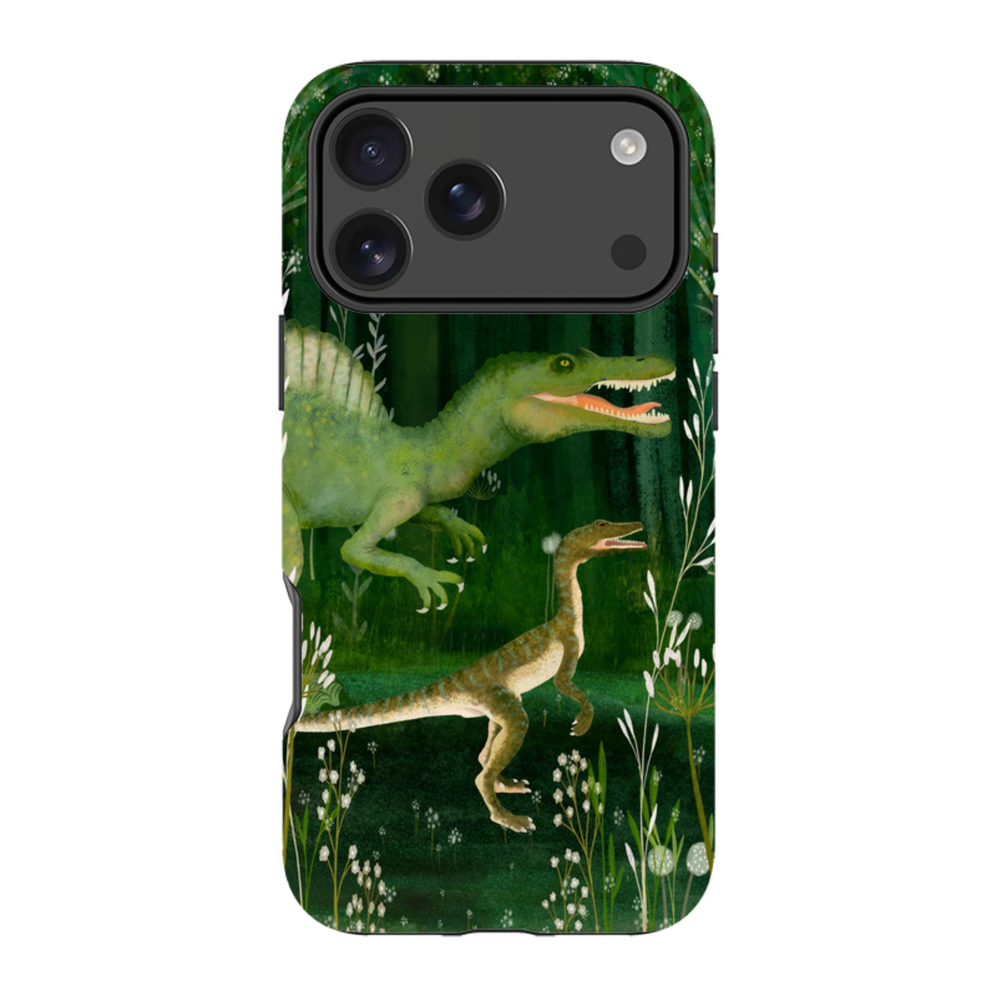 iPhone MagSafe Tough Case - Dino Park II By Katherine Quinn
