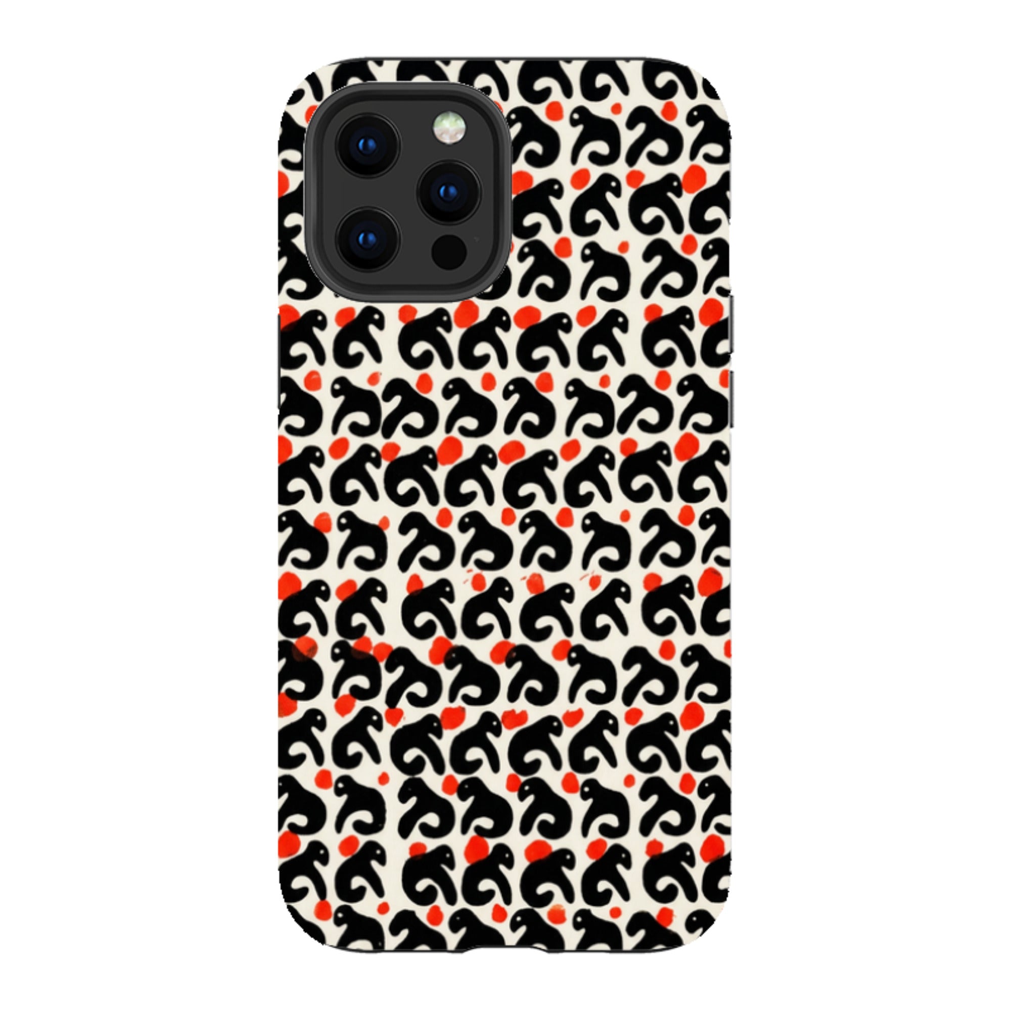 iPhone Tough Case - Abstract Cutouts