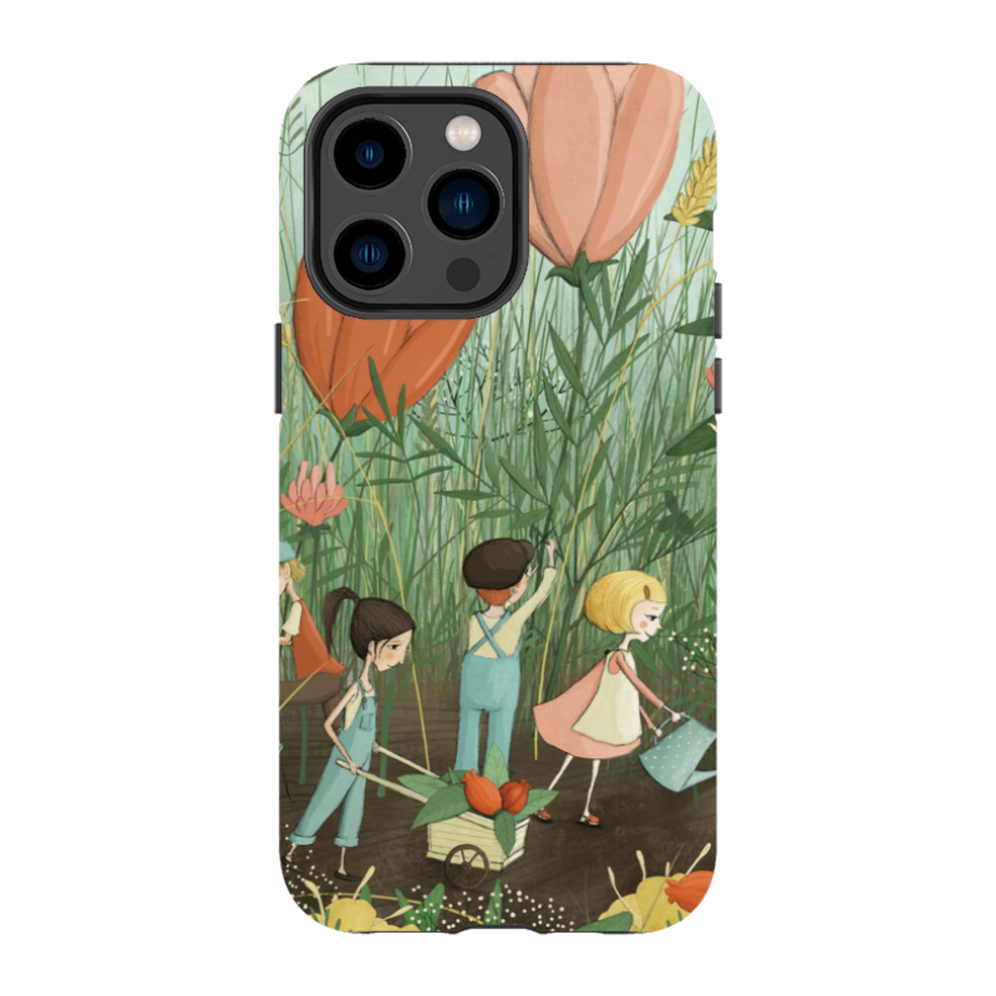 iPhone Tough Case - Garden Day By Maja Lindberg