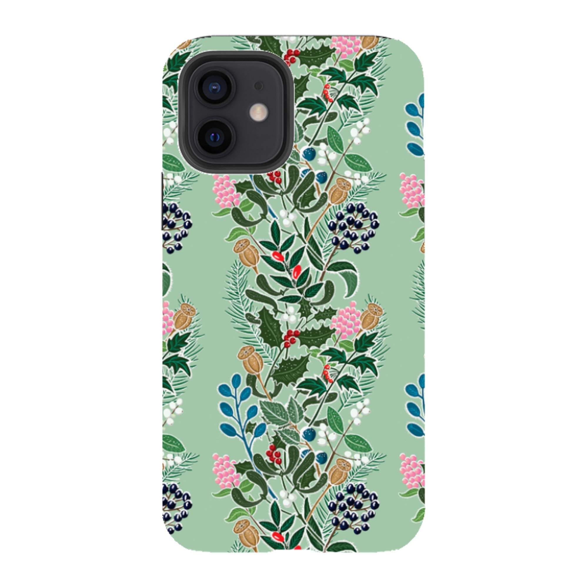 iPhone Tough Case - Winter Hedge-1 By kate Heiss