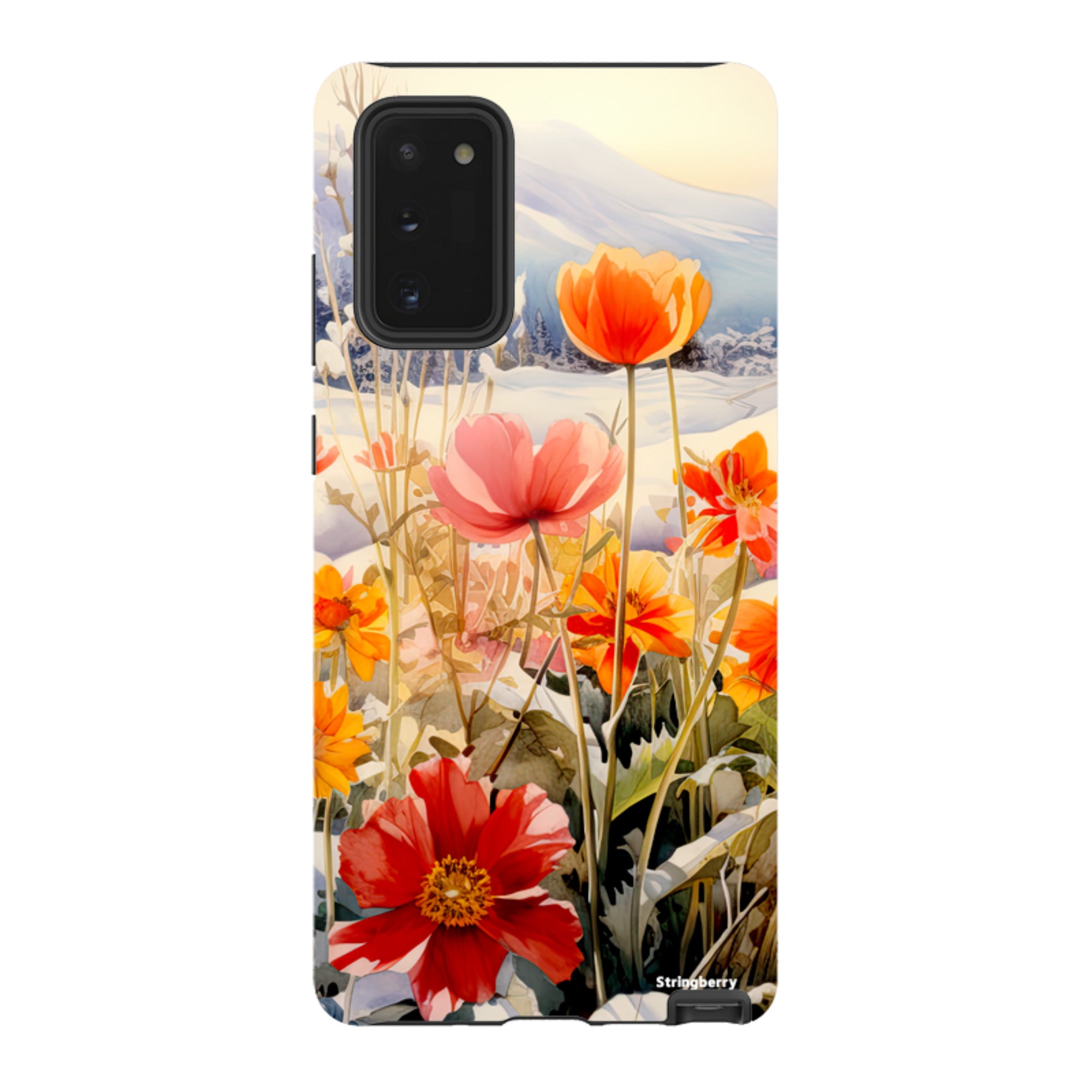 Samsung Tough Case - Winter Wild Flowers II