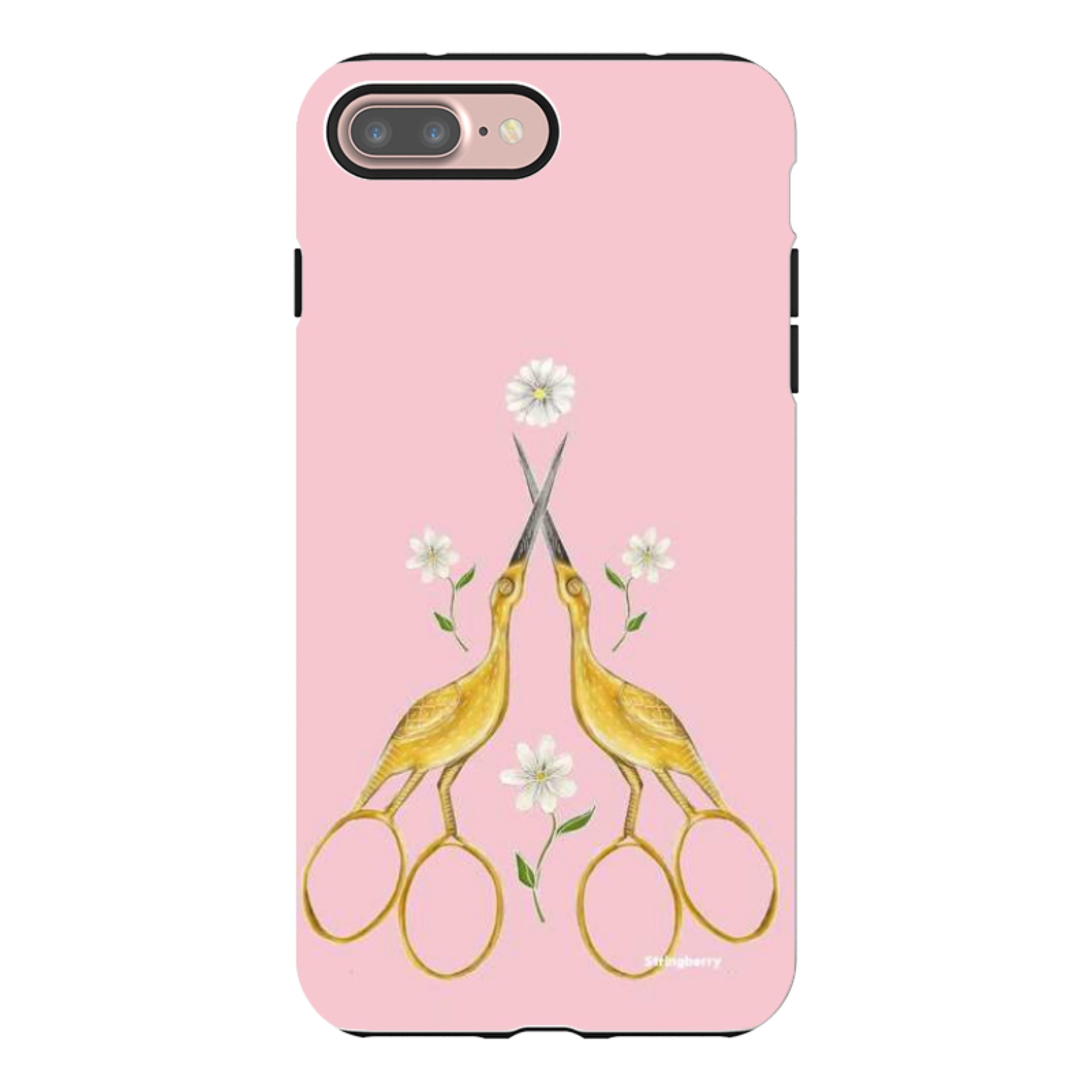 iPhone Tough Case - Heron Scissors By Catherine Rowe