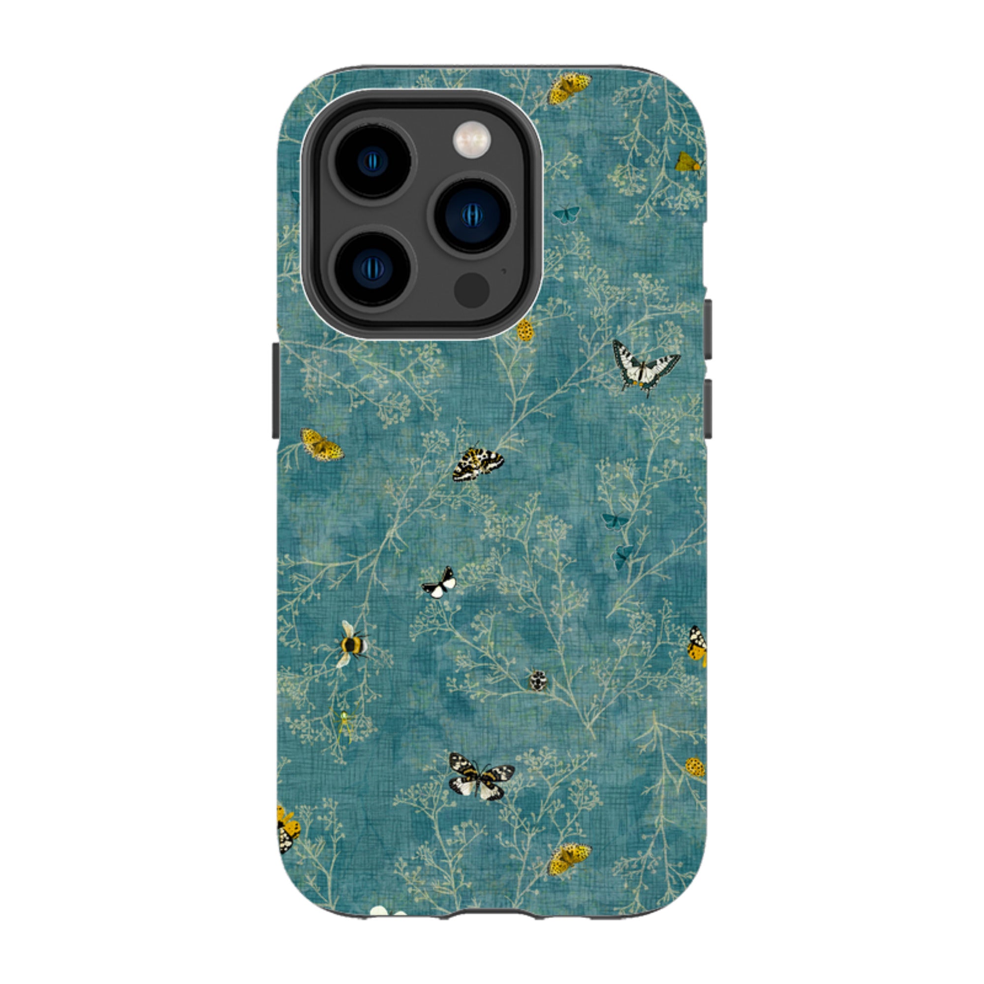 iPhone Tough Case - Chinoiserie Garden Soft Sage By Katherine Quinn