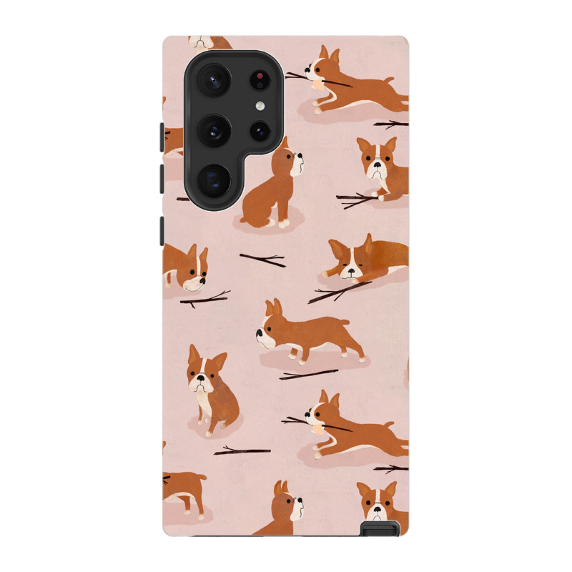 Samsung Tough Case - Boston Terrier By Katherine Quinn